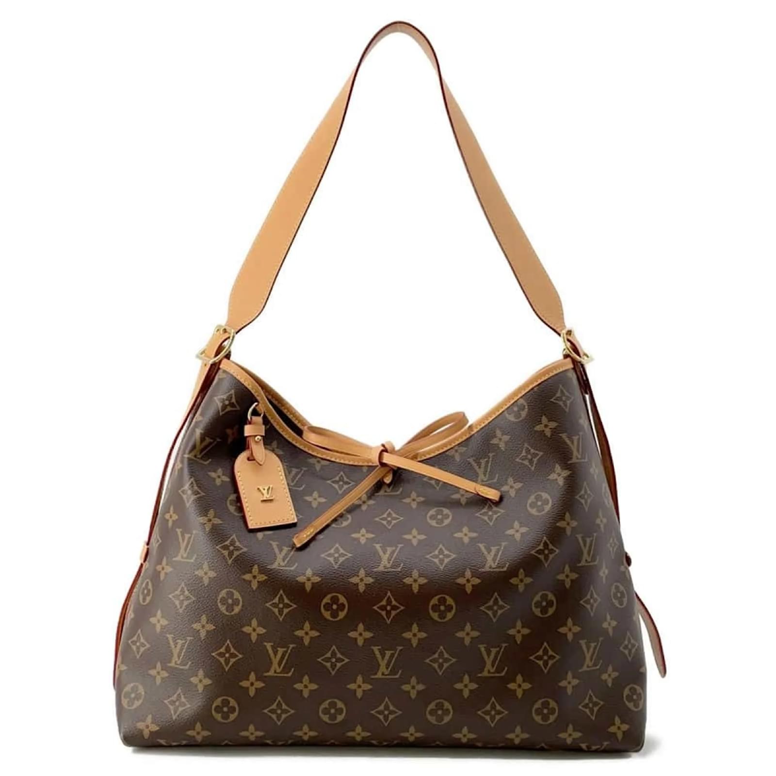 Louis Vuitton Monogram Shoulder Bag Dark red Patent leather ref