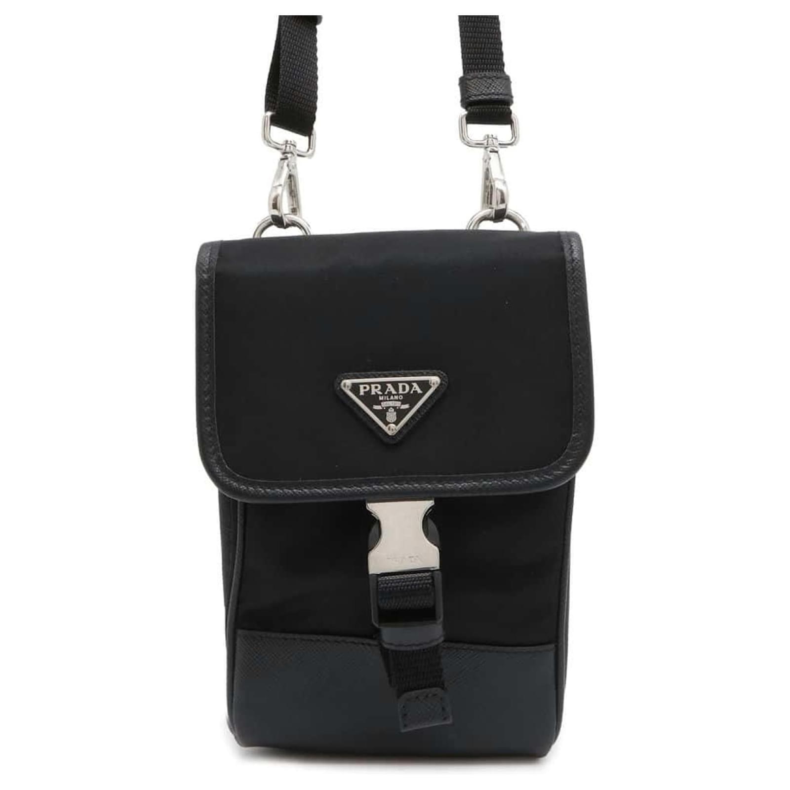 ショルダーバッグ・ポシェット Prada Black Nylon Shoulder Bag Black Re-nylon Shoulder Bag | PRADA