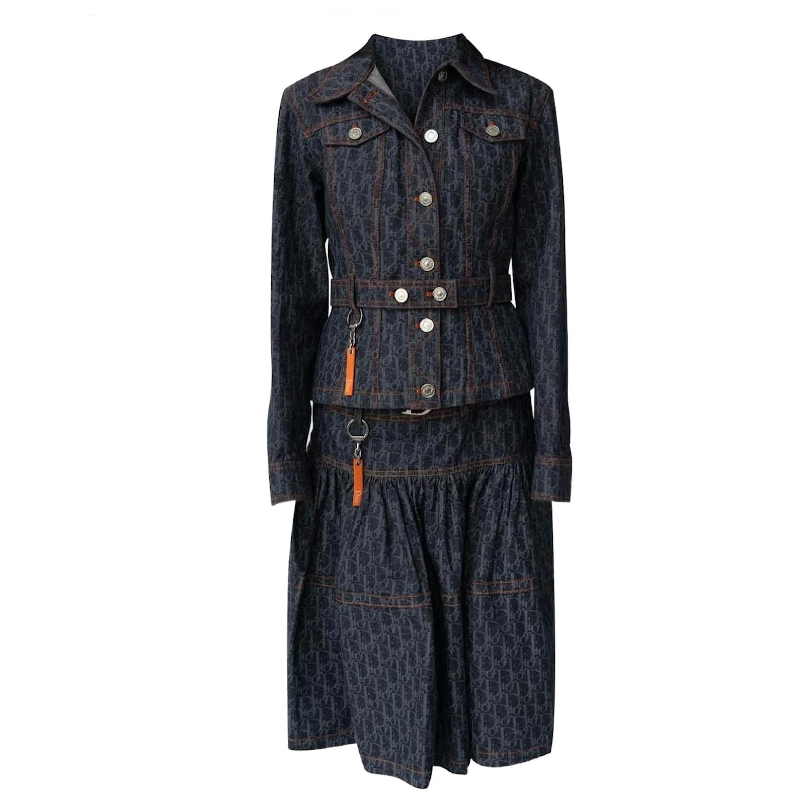 Christian Dior Flight & John Galliano 2006 jacket / skirt
