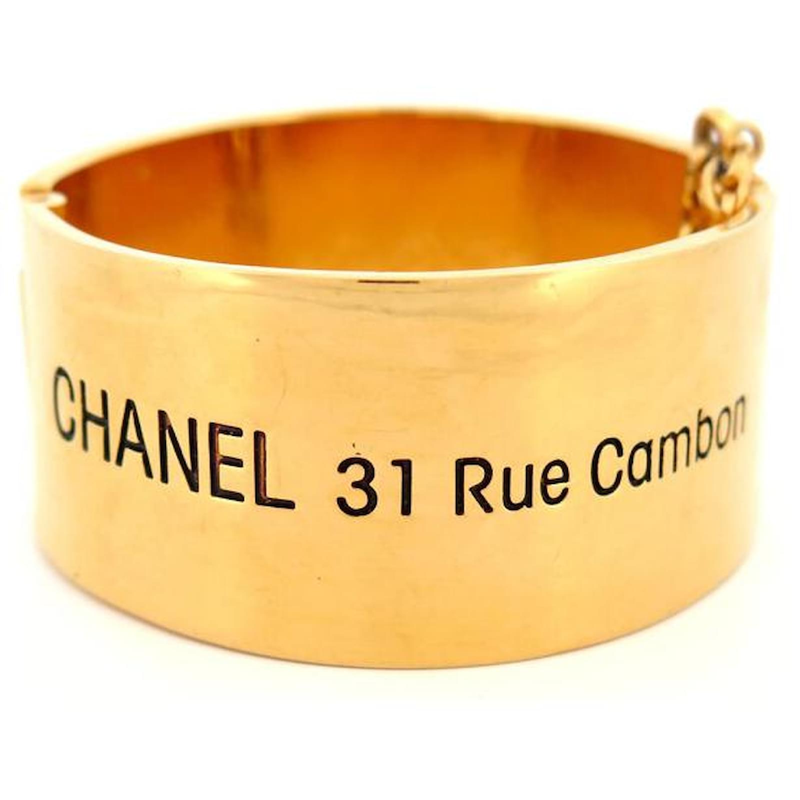 CHANEL シャネル ブレスレット 31 RUE CAMBON ヴィンテージ Chanel Vintage 31 Rue Cambon Graphic Charm Bracelet | eBay