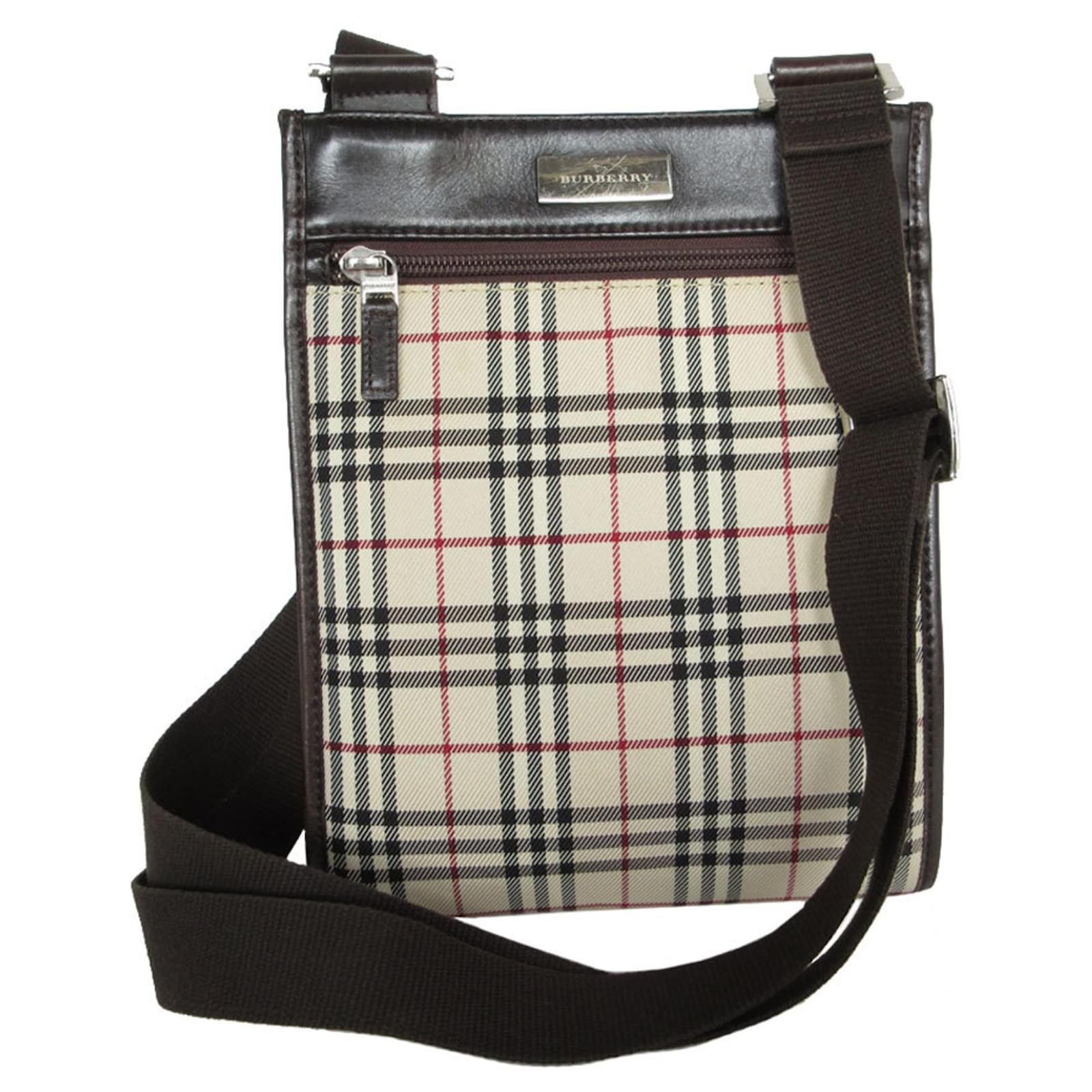 Burberry shoulder bag nova check sale