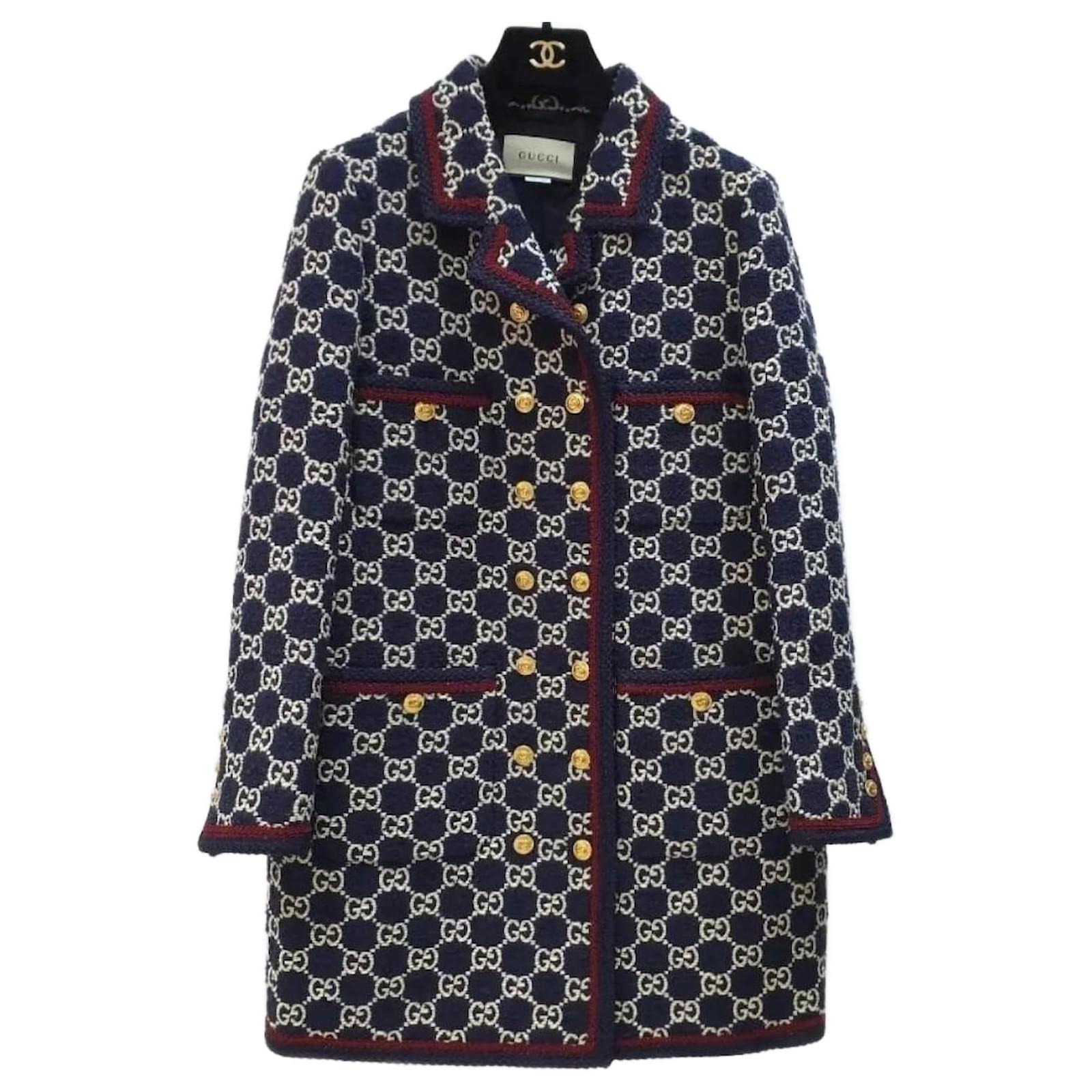 【関税＆送料込み】Gucci Gg Tweed Jacket P00883696.jpg