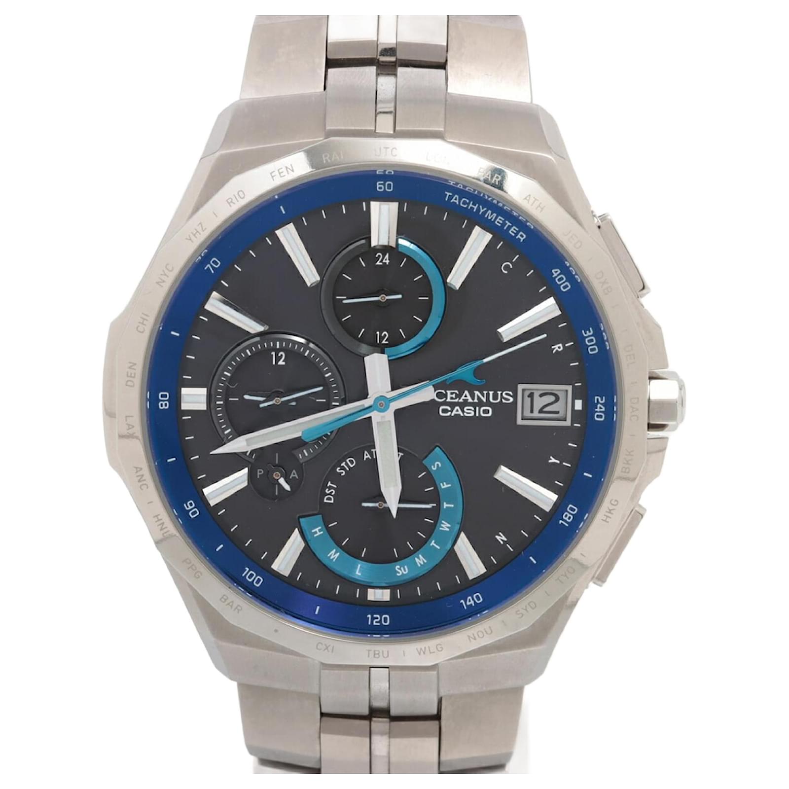 Autre Marque Casio Oceanus Manta OCW S5000 1AJF Solar Watch ref.1632308 Joli Closet