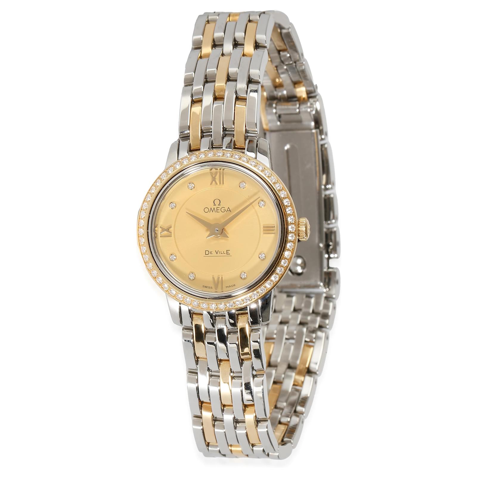 Damenarmbanduhr Omega DeVille Prestige aus