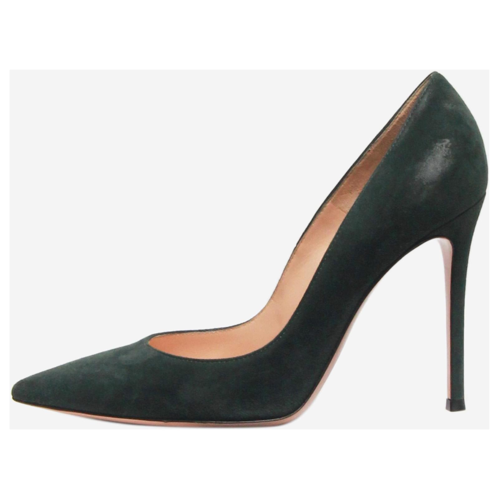 Escarpin vert foncé online