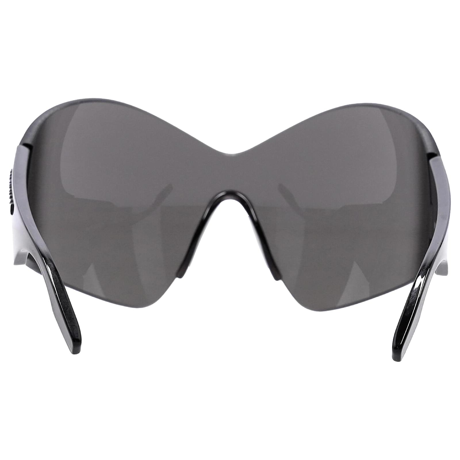 サングラス BALENCIAGA BLACK ACETATE SIGNATURE BUTTERFLY SUNGLASSES Mask Butterfly sunglasses in black - Balenciaga | Mytheresa