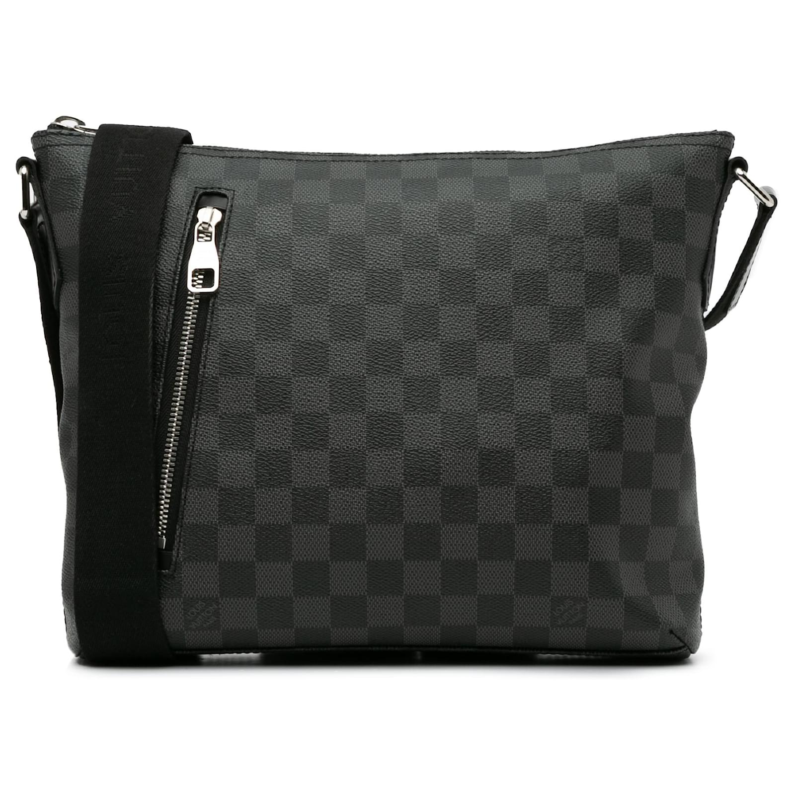 Louis Vuitton Damier Graphite Nero Mick PM Tela Joli