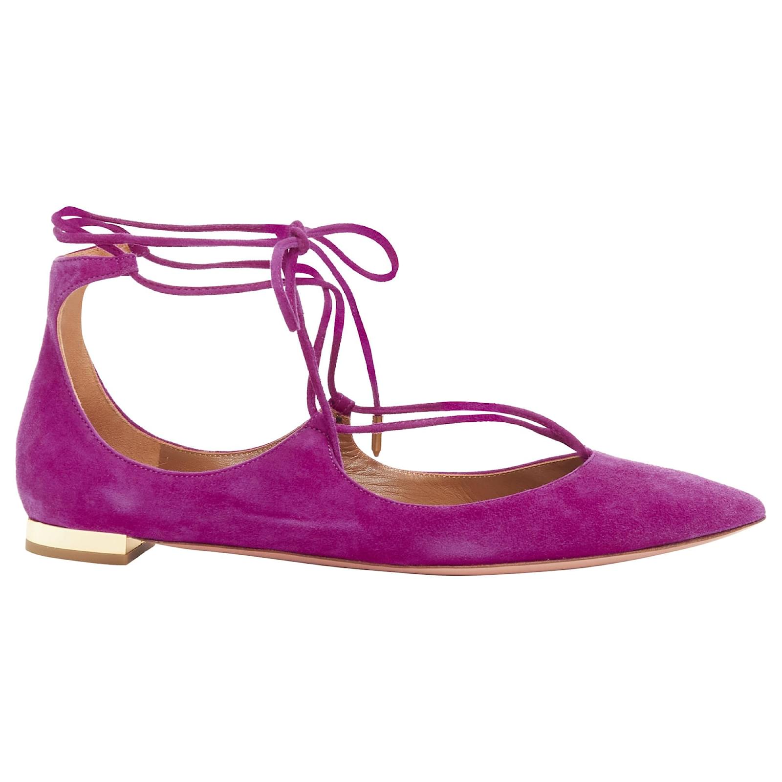 Aquazzura Shoes Aquazzura Belgravia Flats Ballet Flats Belgravia