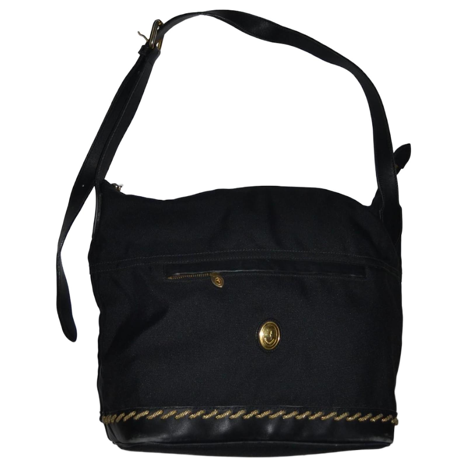 Borsa Donna Trussardi Borse Prima Linea Trussardi Borsa Nero D'oro