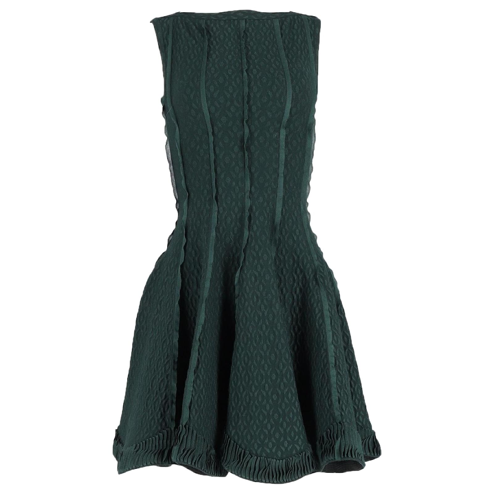 alaia dress green Alaia Dress – Shoptiques main image 0