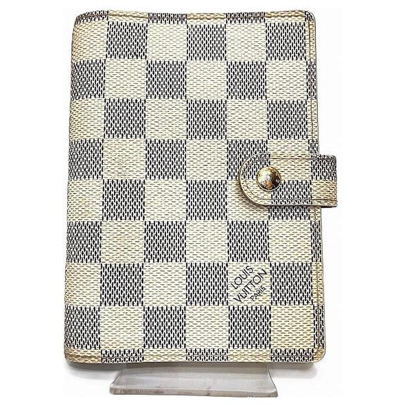 Popular Authentic Louis Vuitton Damier Azur Agenda PM