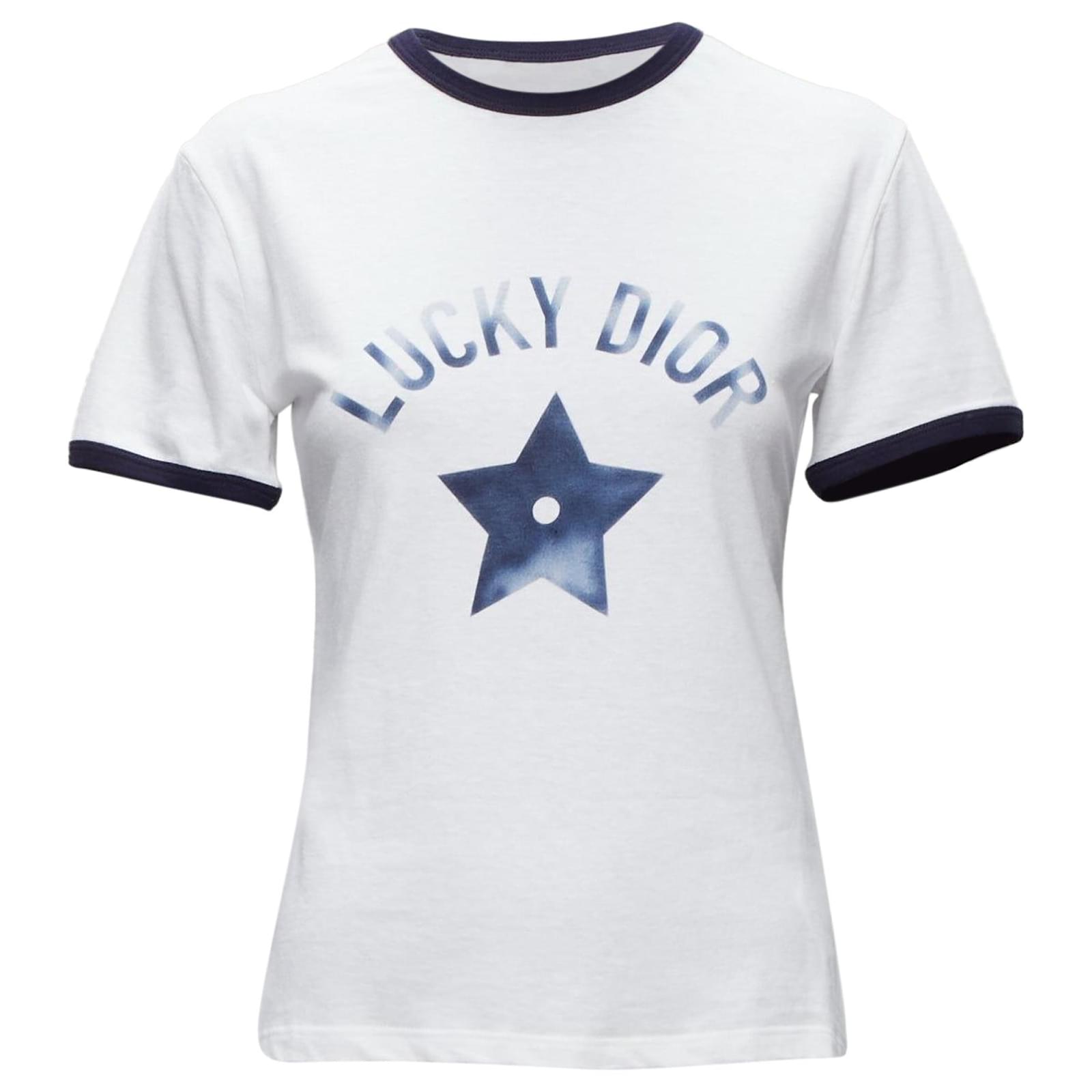 *煌めくスターが魅力*【Dior】ロゴTシャツ ホワイト 210.jpg