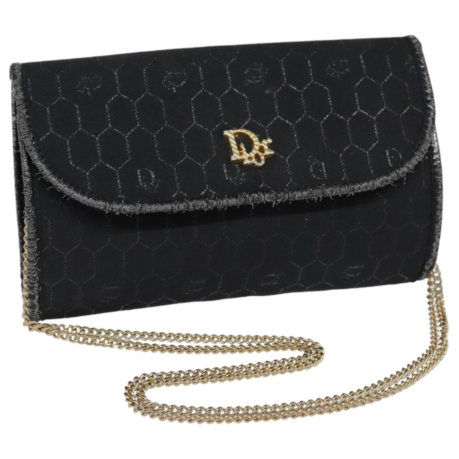 バッグ Christian Dior HONEYCOMB SHOULDER BAG CHRISTIAN DIOR Honeycomb Canvas Crossbody Shoulder Bag Purse