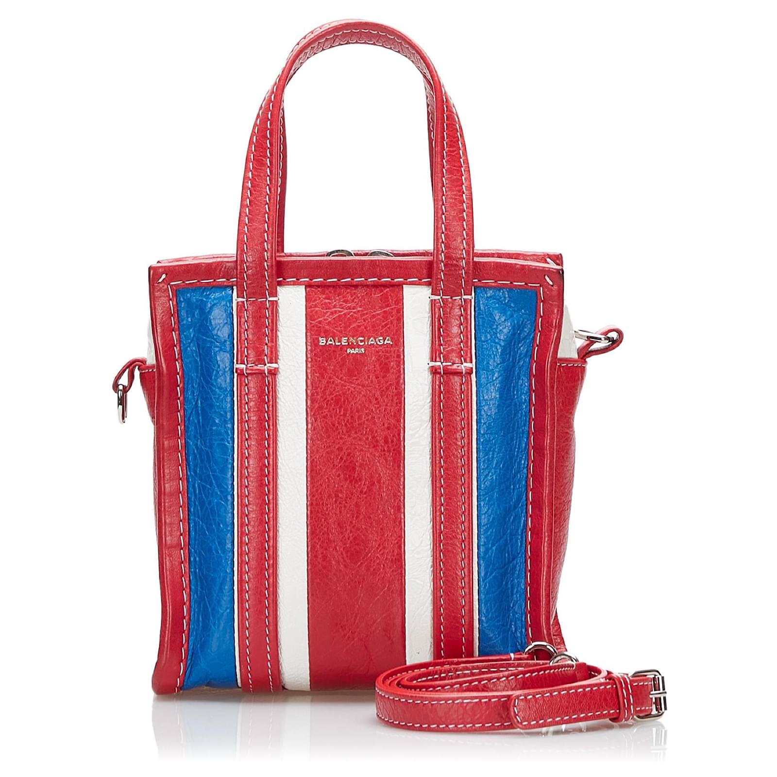 Red Balenciaga Bazar Shopper XXS Leather ref.1663864 Joli Closet