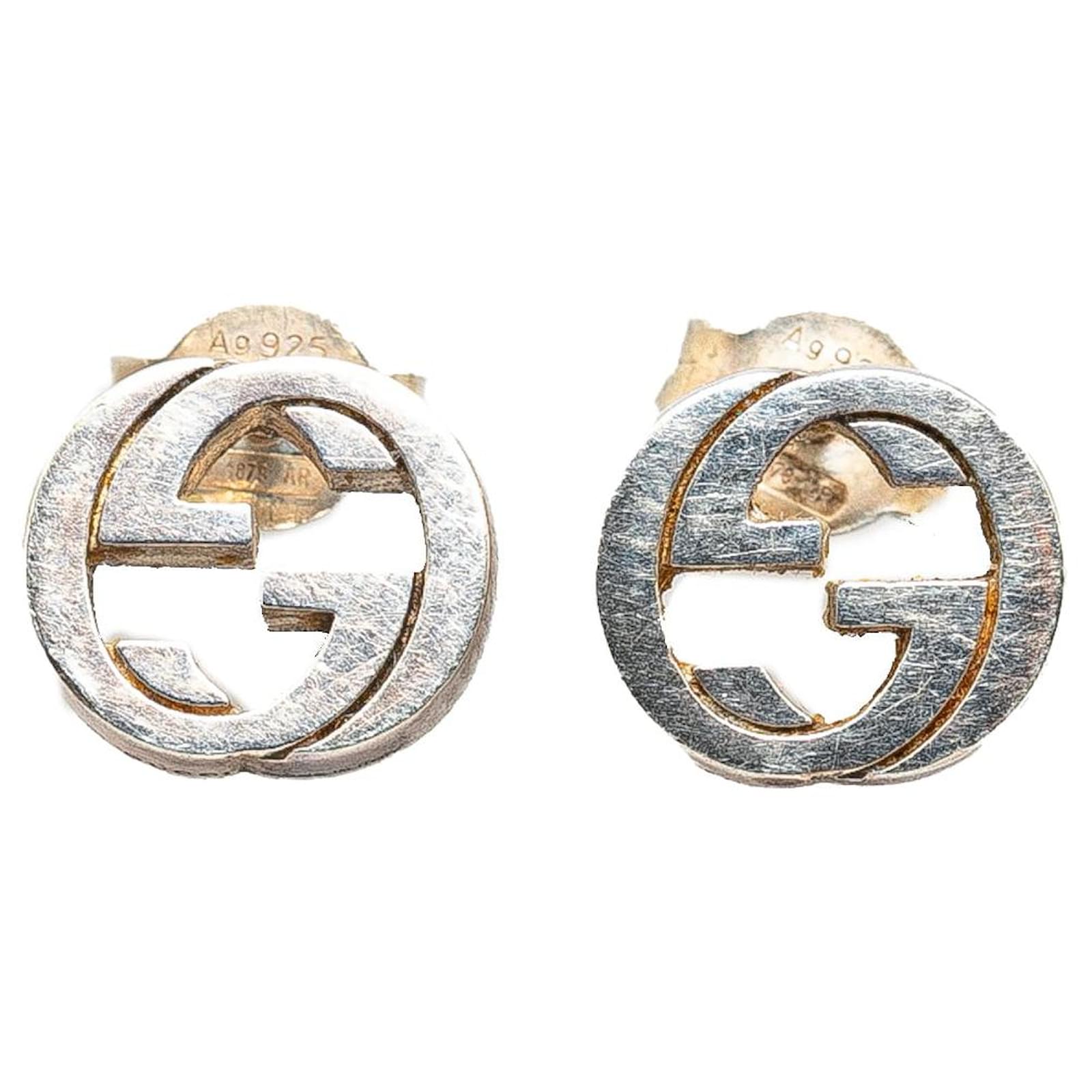 Orecchini argento gucci hotsell