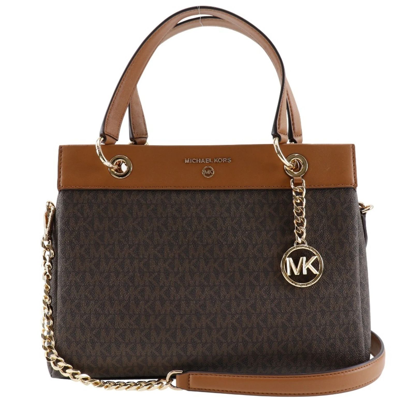 Michael Kors Susan Handbag Leather Shoulder Bag Michael Kors Susan 