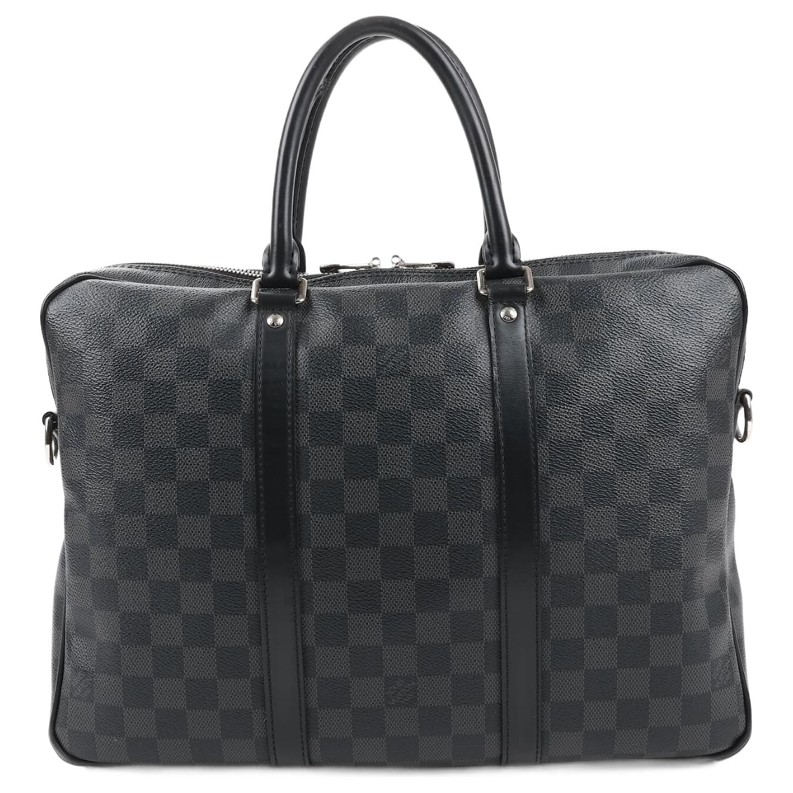 Louis Vuitton Damier Graphite Porte Documents Voyages PM Handbag  