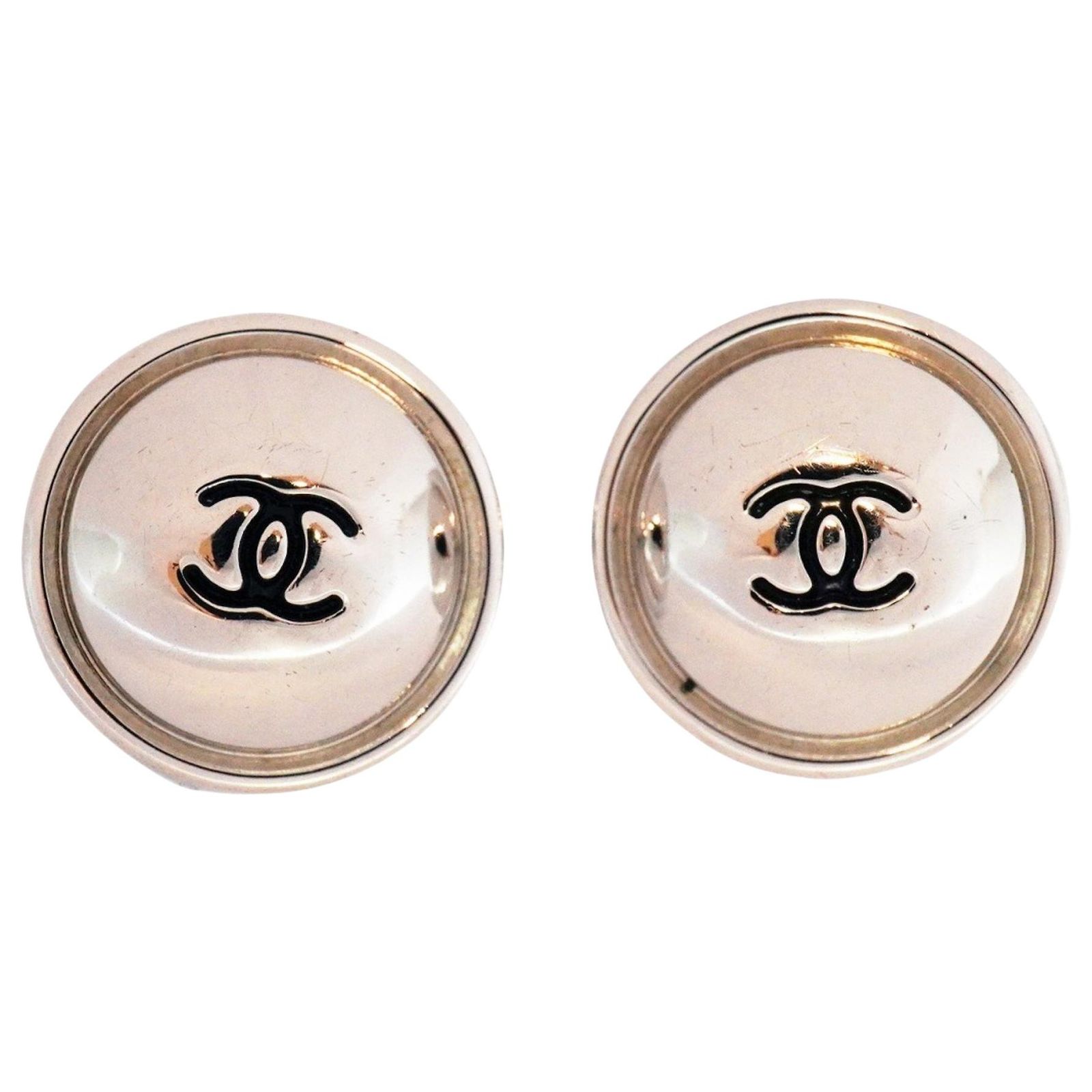 Chanel Coco Mark Silvery Metal ref.1671000 - Joli Closet