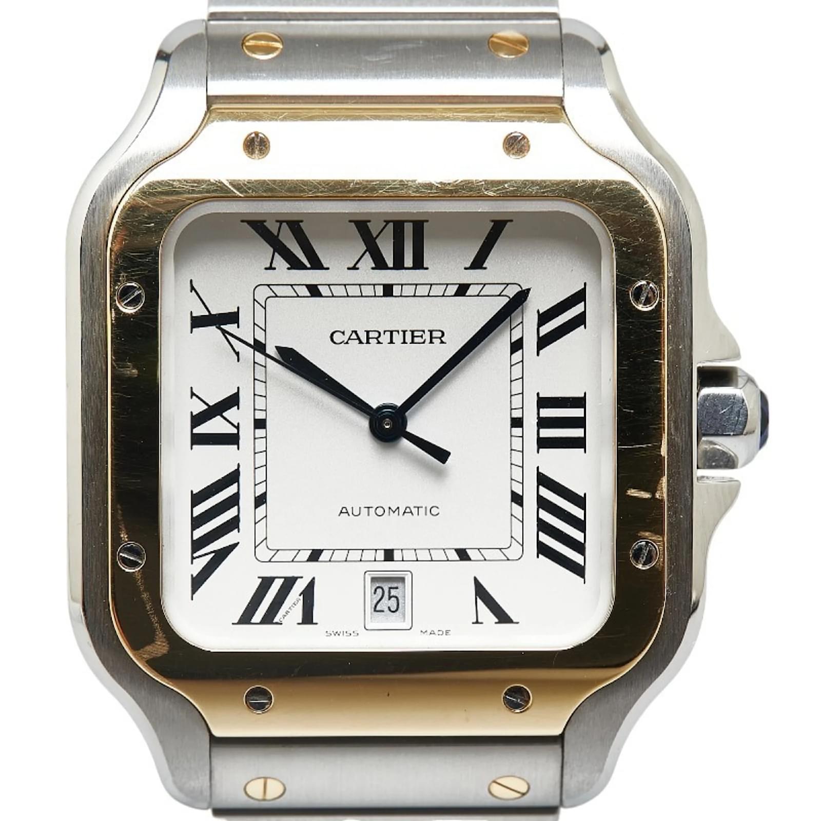 Cartier Santos de LM Automatic Wristwatch ref.1671146 - Joli
