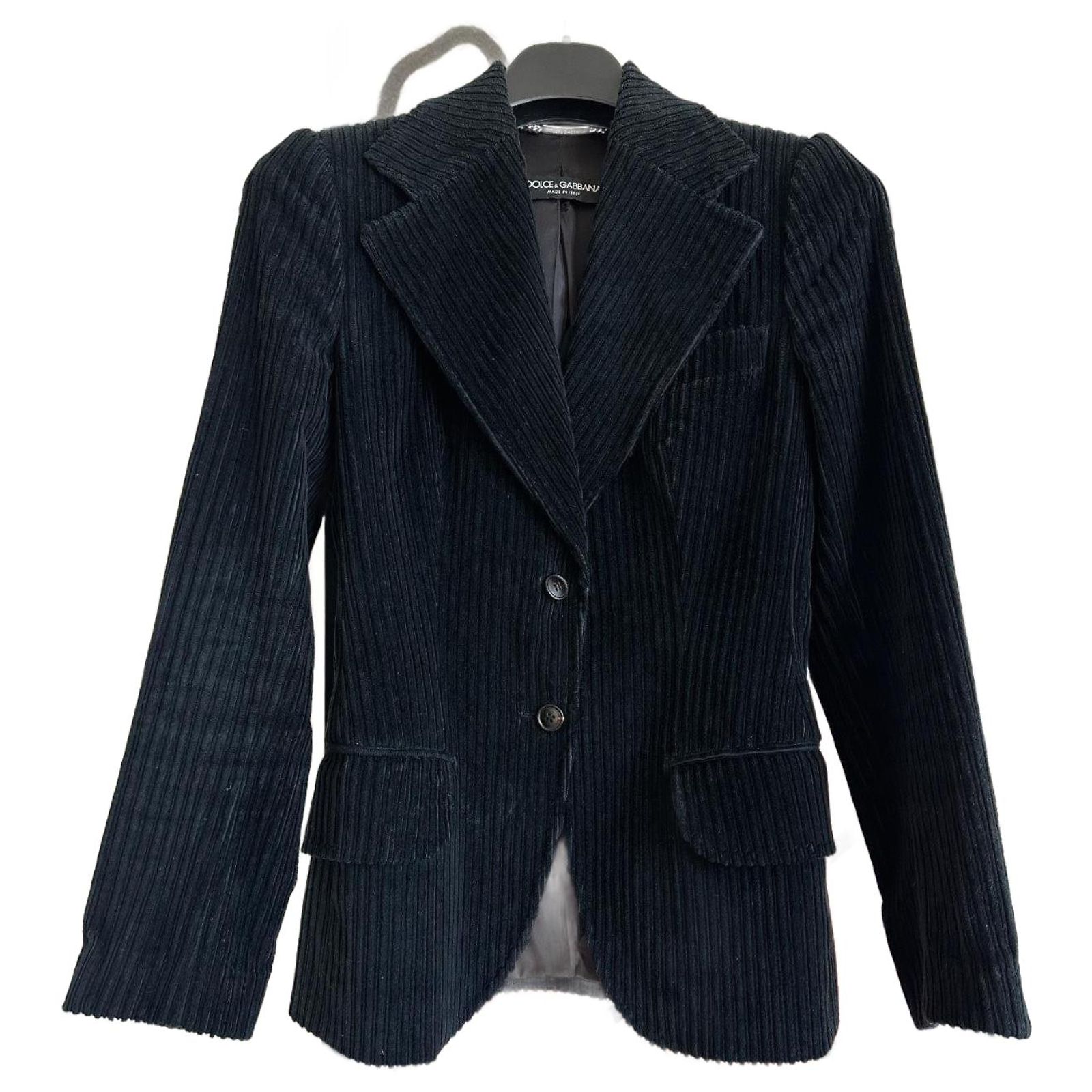 Veste Grise Pour Homme Dolce&Gabbana - Neuf Avec étiquettes, Coton, élégance Italienne