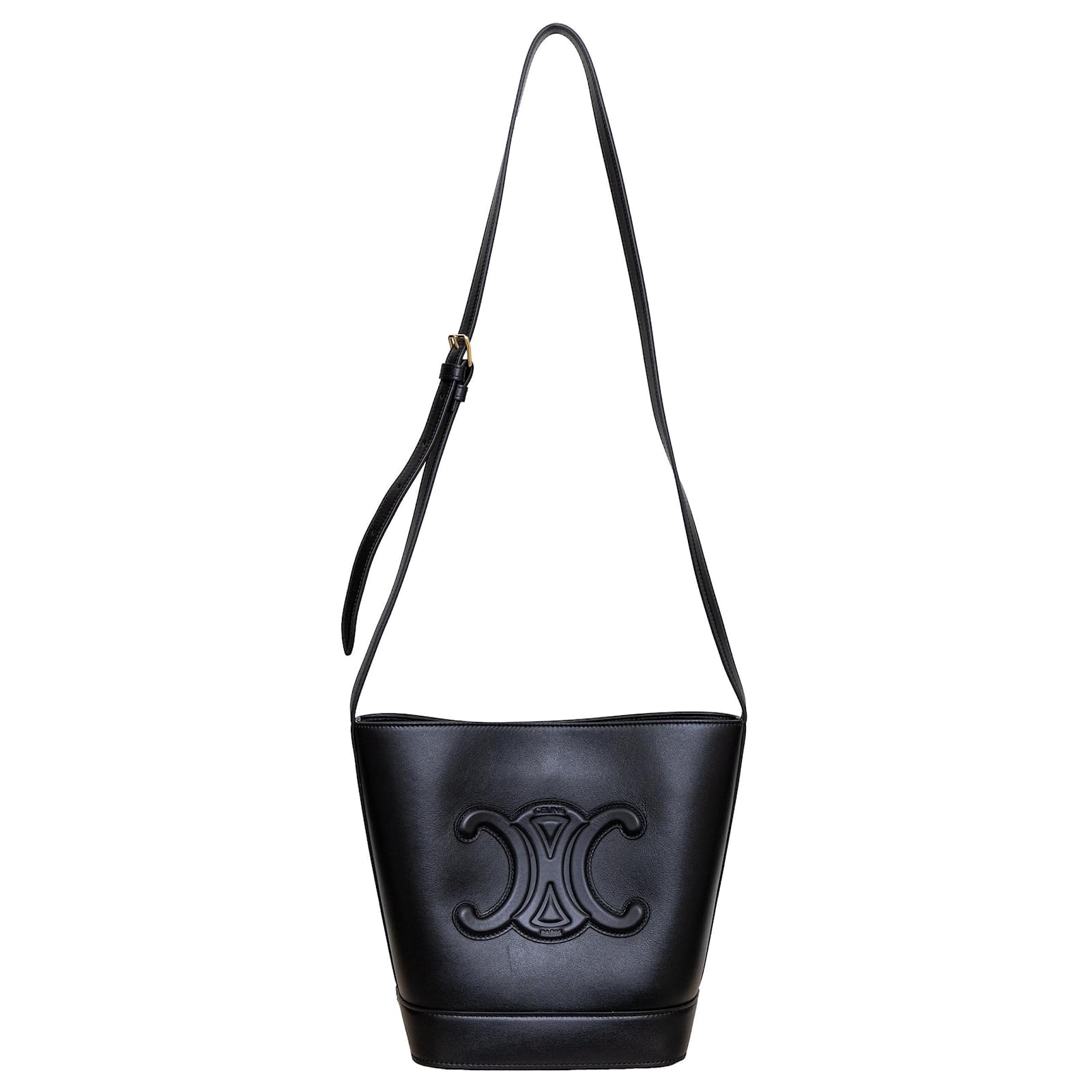 ショルダーバッグ・ポシェット Celine Small Bucket Cuir Triomphe In Smooth Leather Celine | Bags | Celine Small Bucket Cuir Triomphe Bag | Poshmark