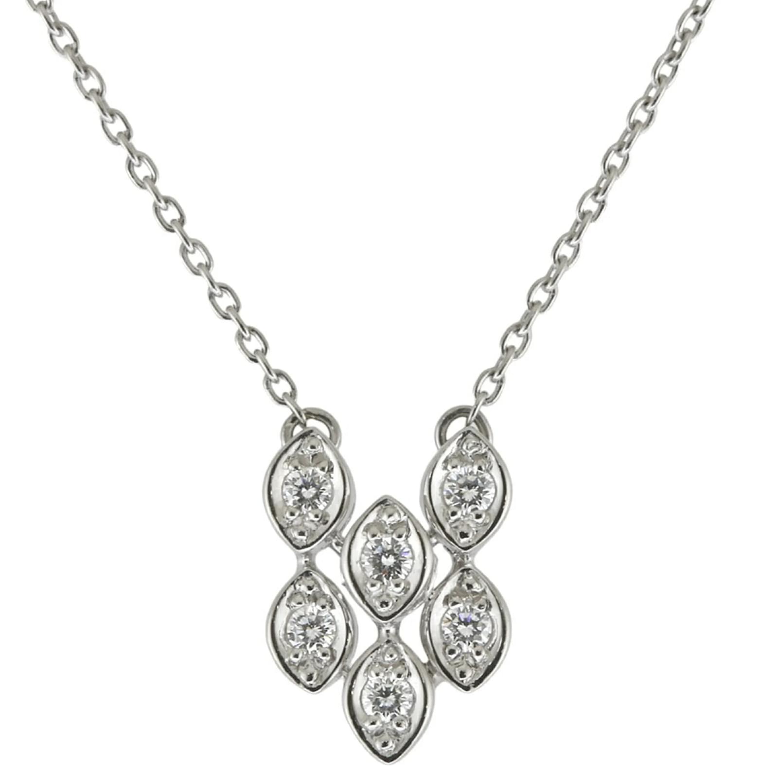 Christian Dior Platinum Diamond Necklace