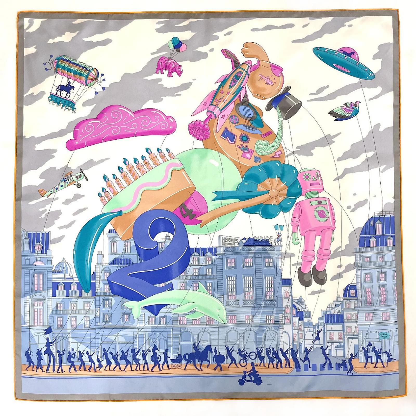 【カラーがポイントに】HERMES Square 90 Hommage au carre EkWwJziUMOtnHLjxvzil447cxTsRCm