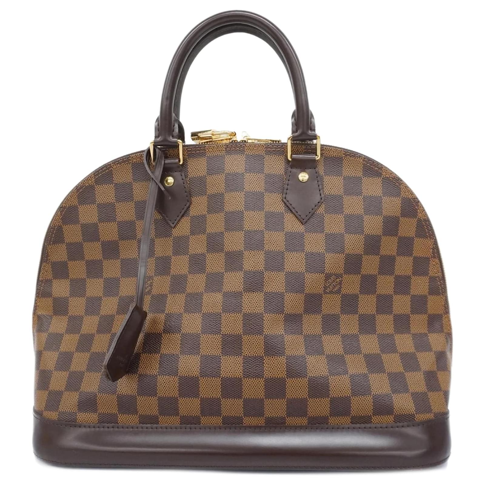 Louis Vuitton Damier Alma MM Handtasche Damier ebene ref.1674978 Joli Closet