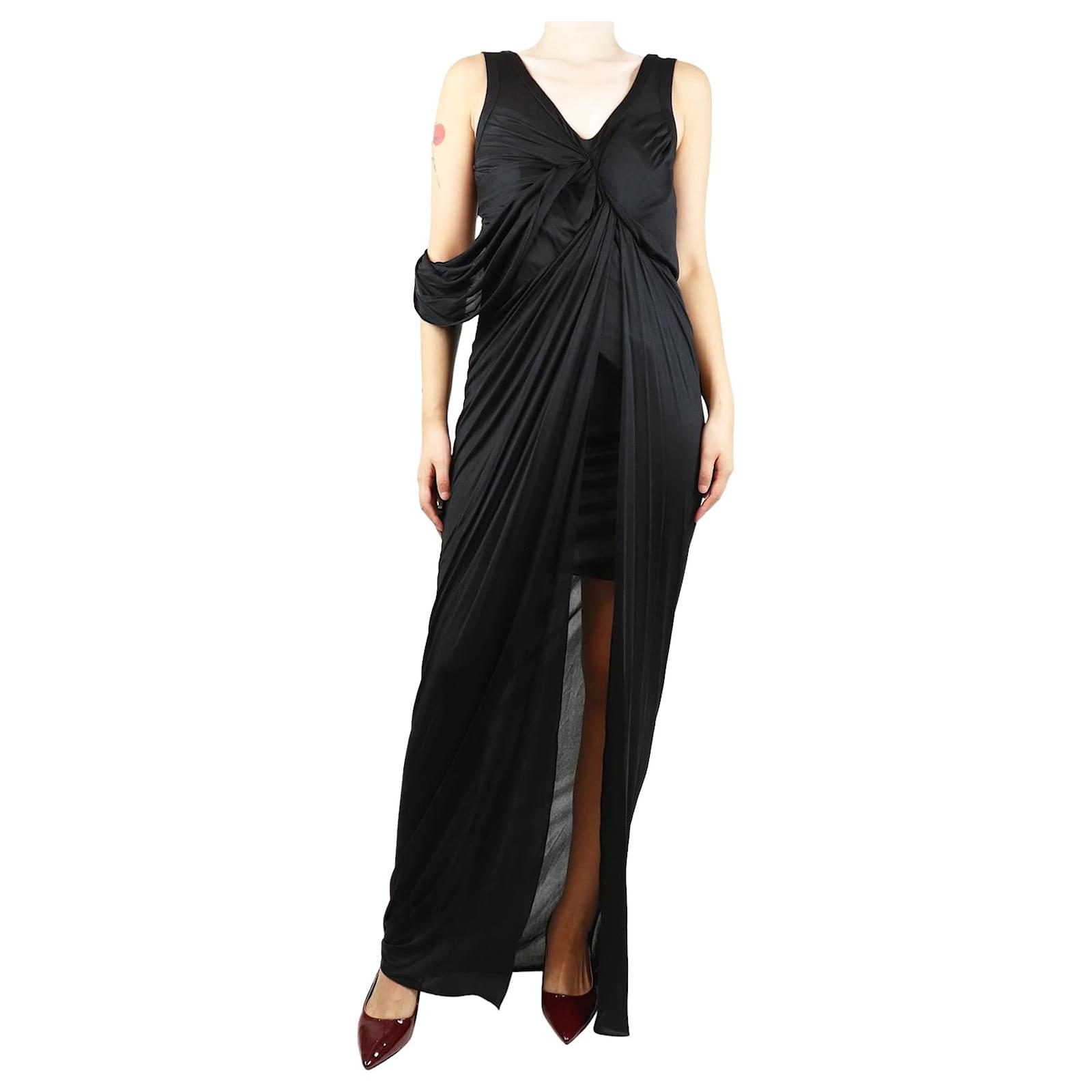dior asymmetric dress Vintage 2007 Christian Dior by John Galliano Blush Pink Silk Asymmetric  Sculptural Gown main image 0