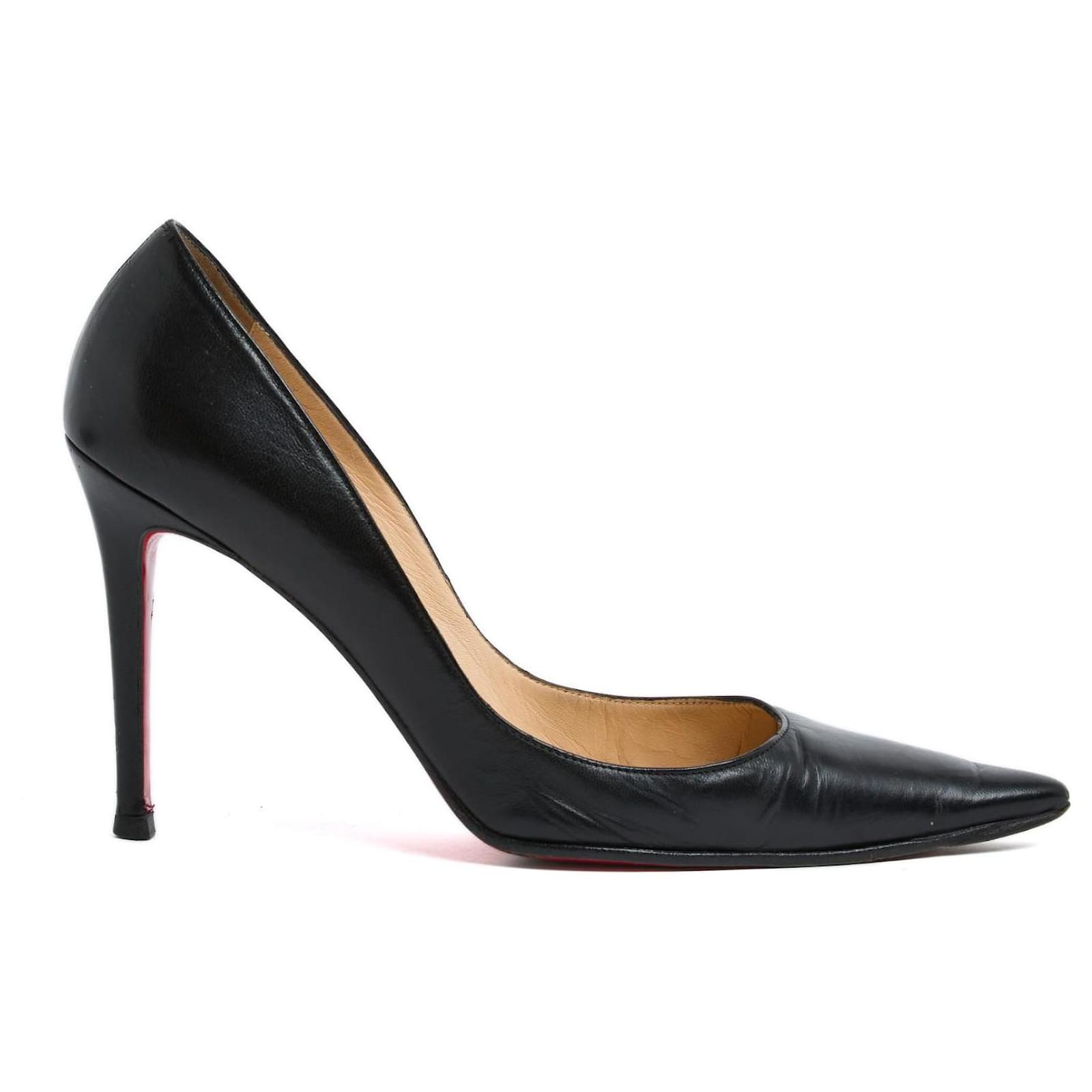Christian Louboutin Heels EU39.5 So Kate 100 Black Leather