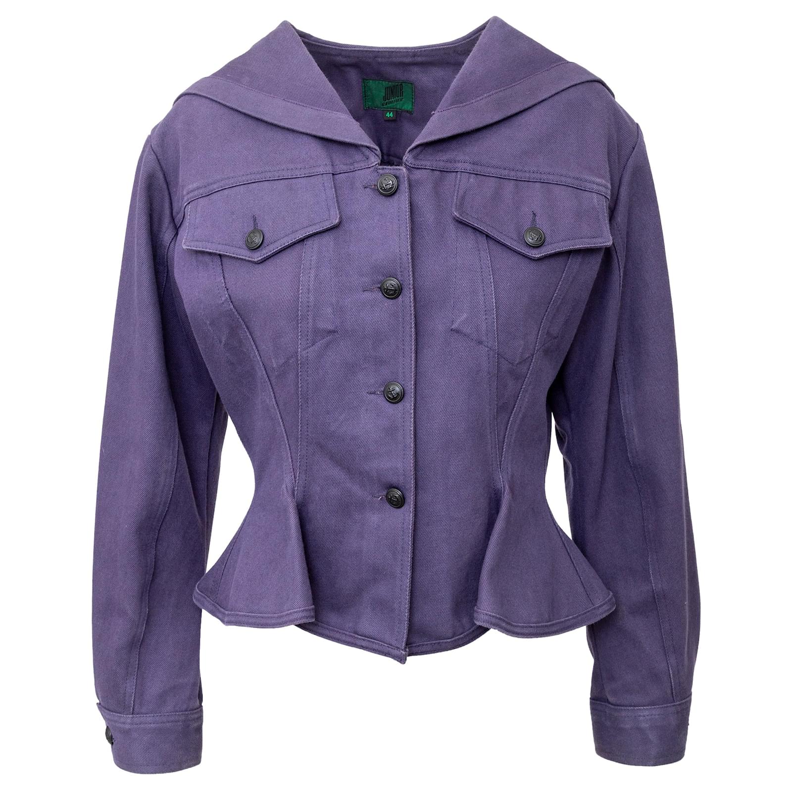 Jean Paul Gaultier Junior Gaultier Denim Jacket '90s Purple