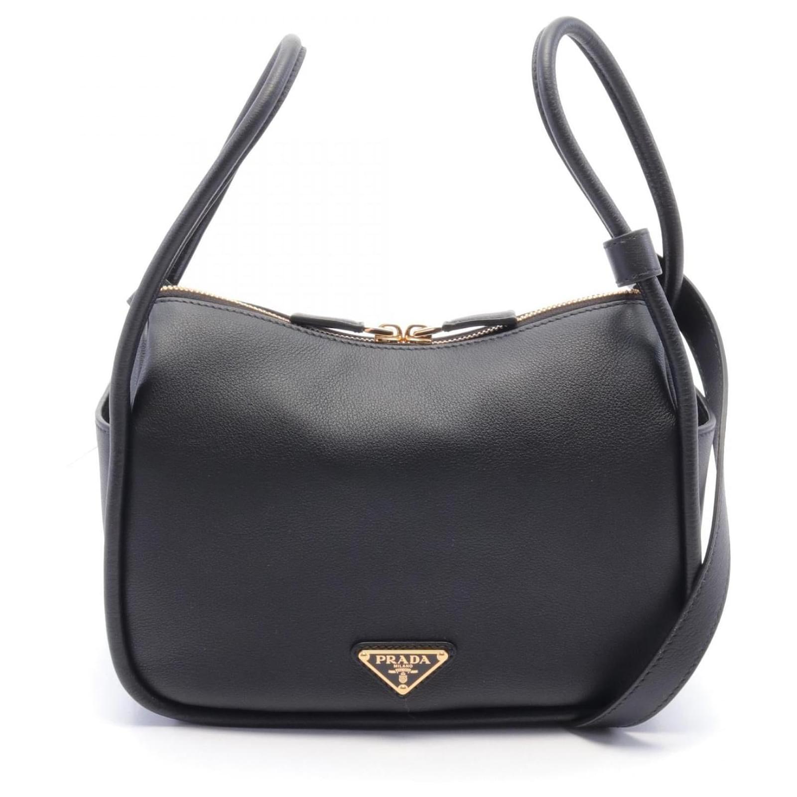 Autre Marque Prada Leather Darling Shoulder Bag 1BA451 ref