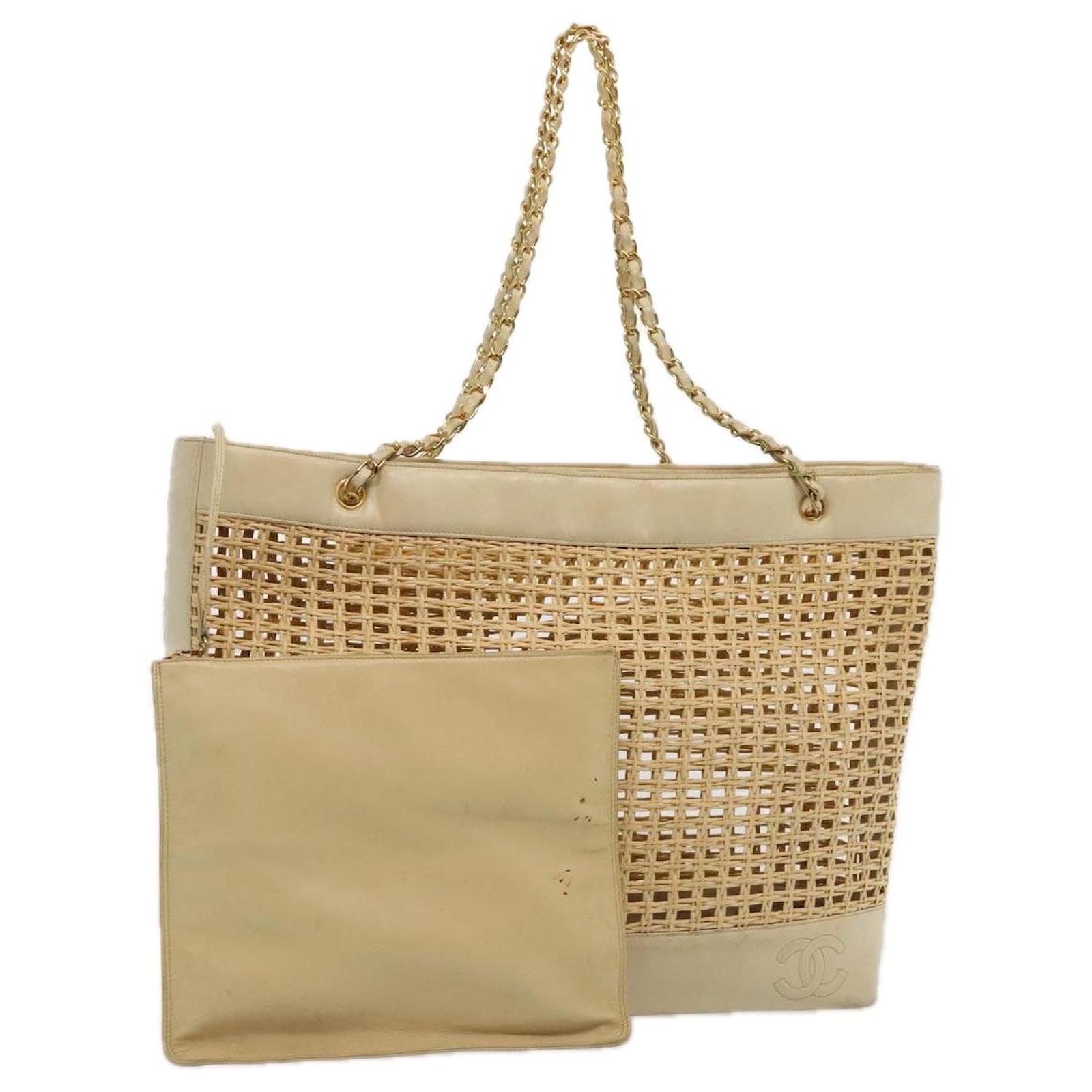 バッグ CHANEL MATELASSE COCO CHAIN TOTE BAG Bailey's Certified Pre-Owned Chanel Matelasse Caviar Skin