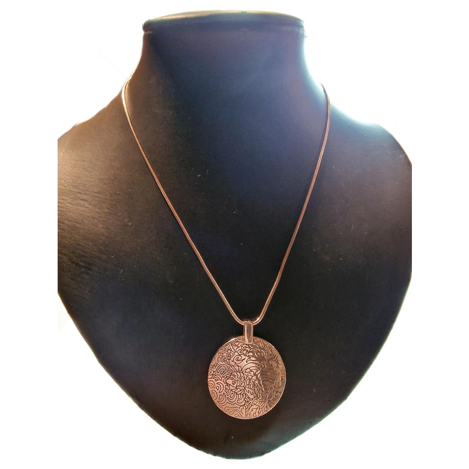 Kenzo Koi pendant necklace in 925 silver Silvery ref.1682095