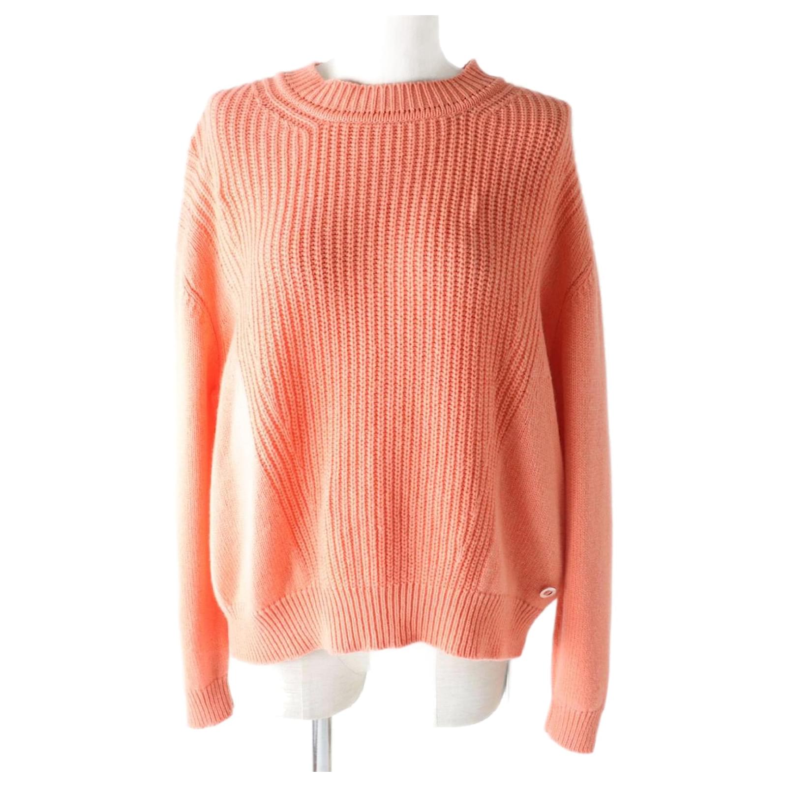 Hermès Pull en cachemire et coton avec logo Hermes, taille S