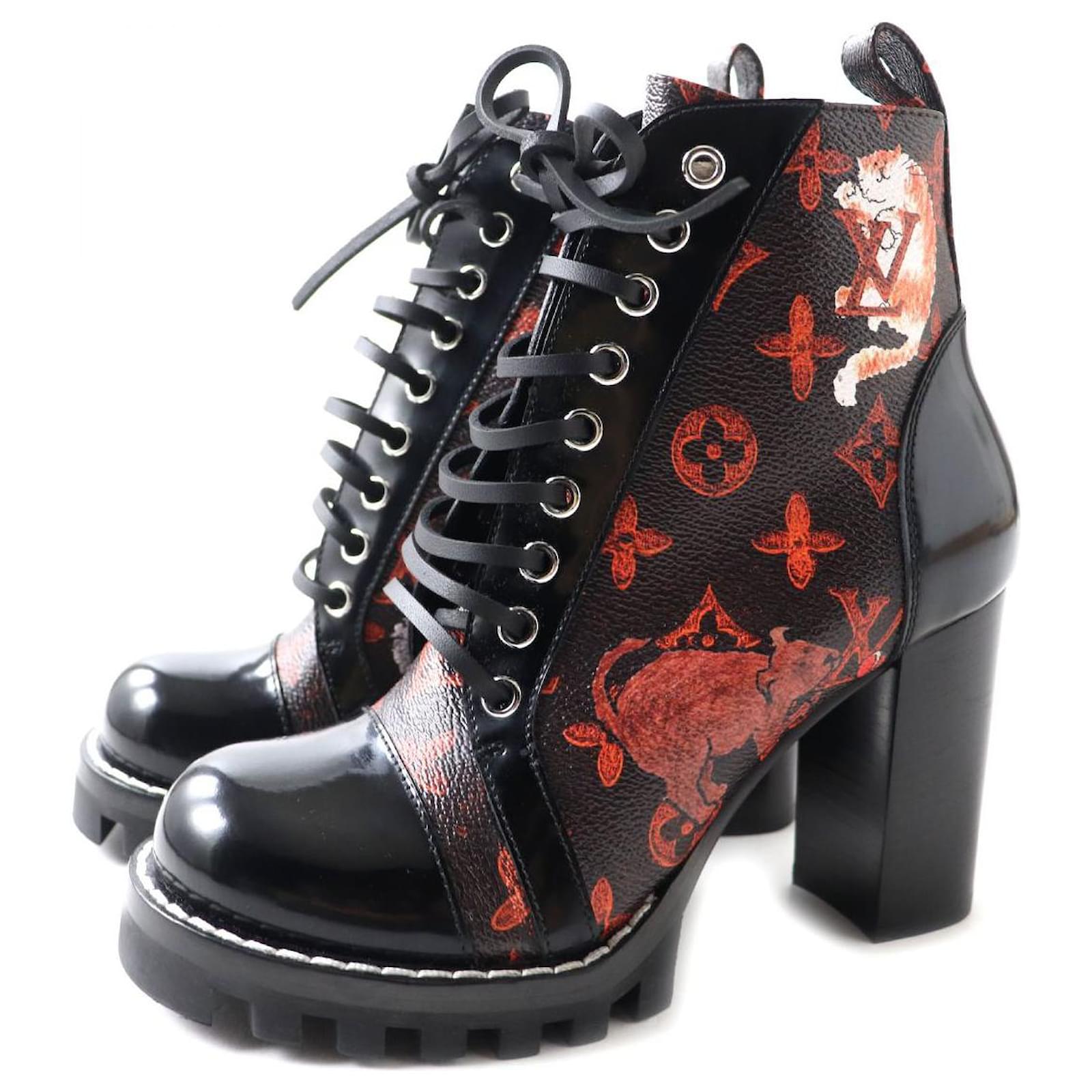 Stivali in tela Monogram Louis Vuitton Joli Closet