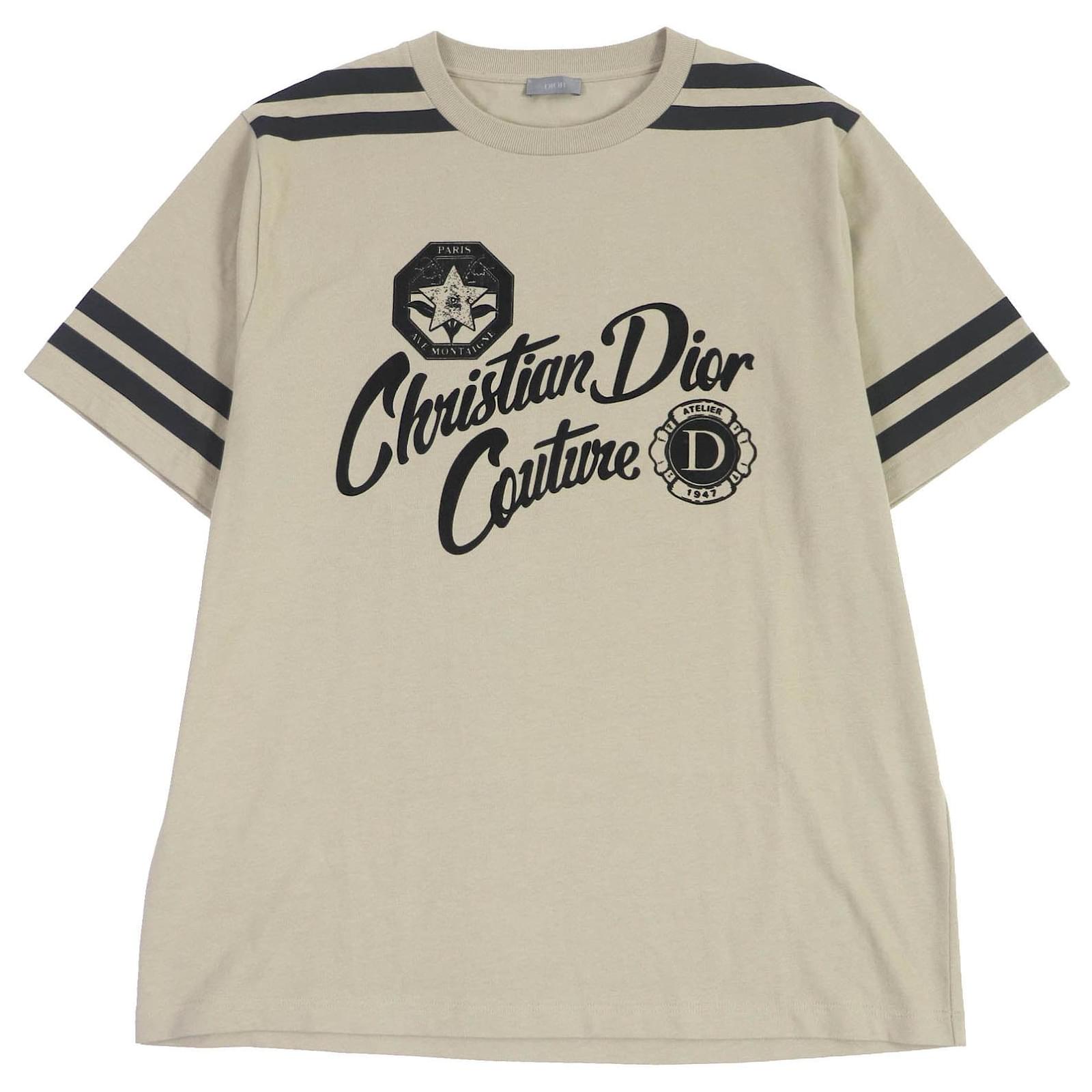 T-shirt Relaxed Fit Dior Atelier Couture XXXL Beige