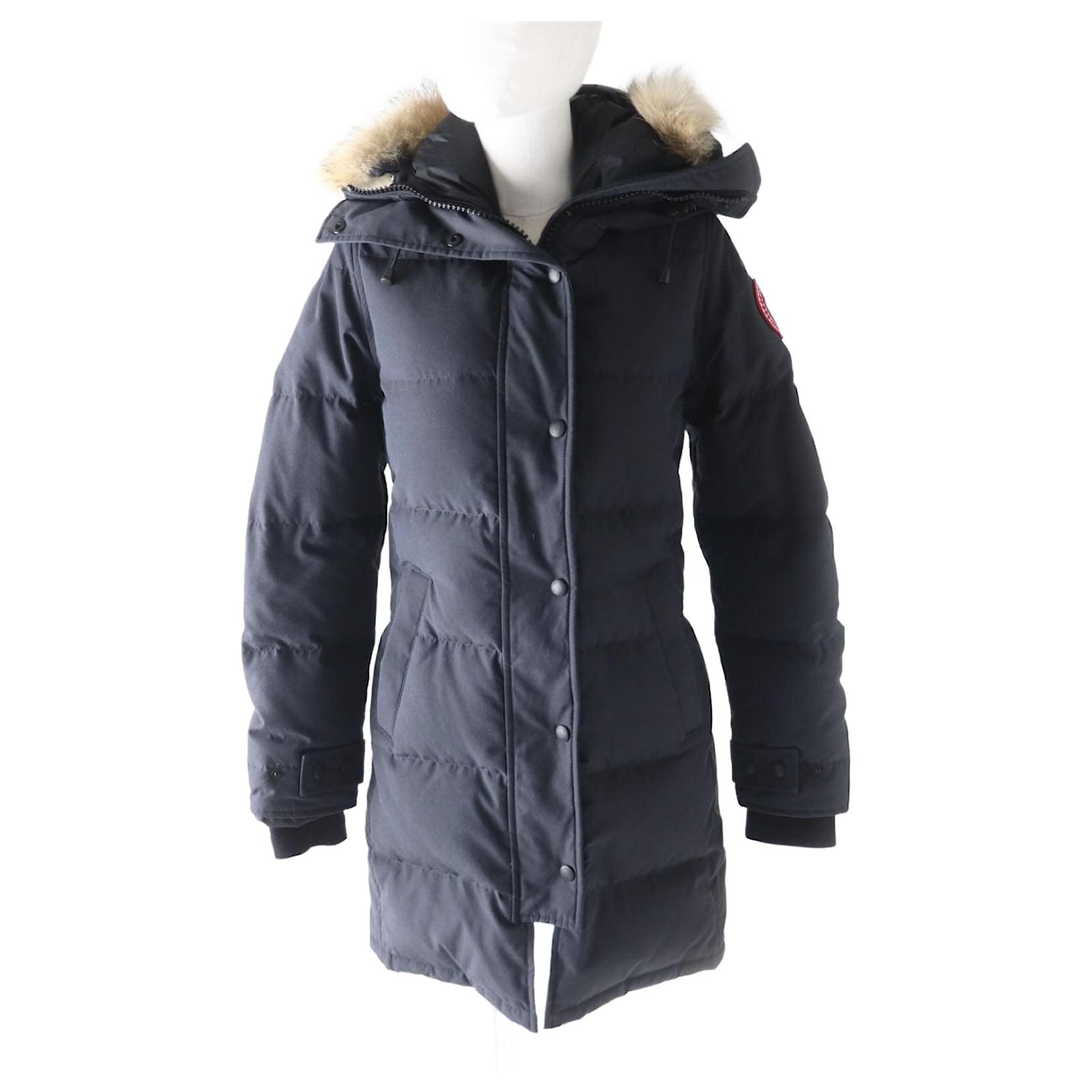 Canada Goose MACKENZIE Down Coat Navy Women Navy blue