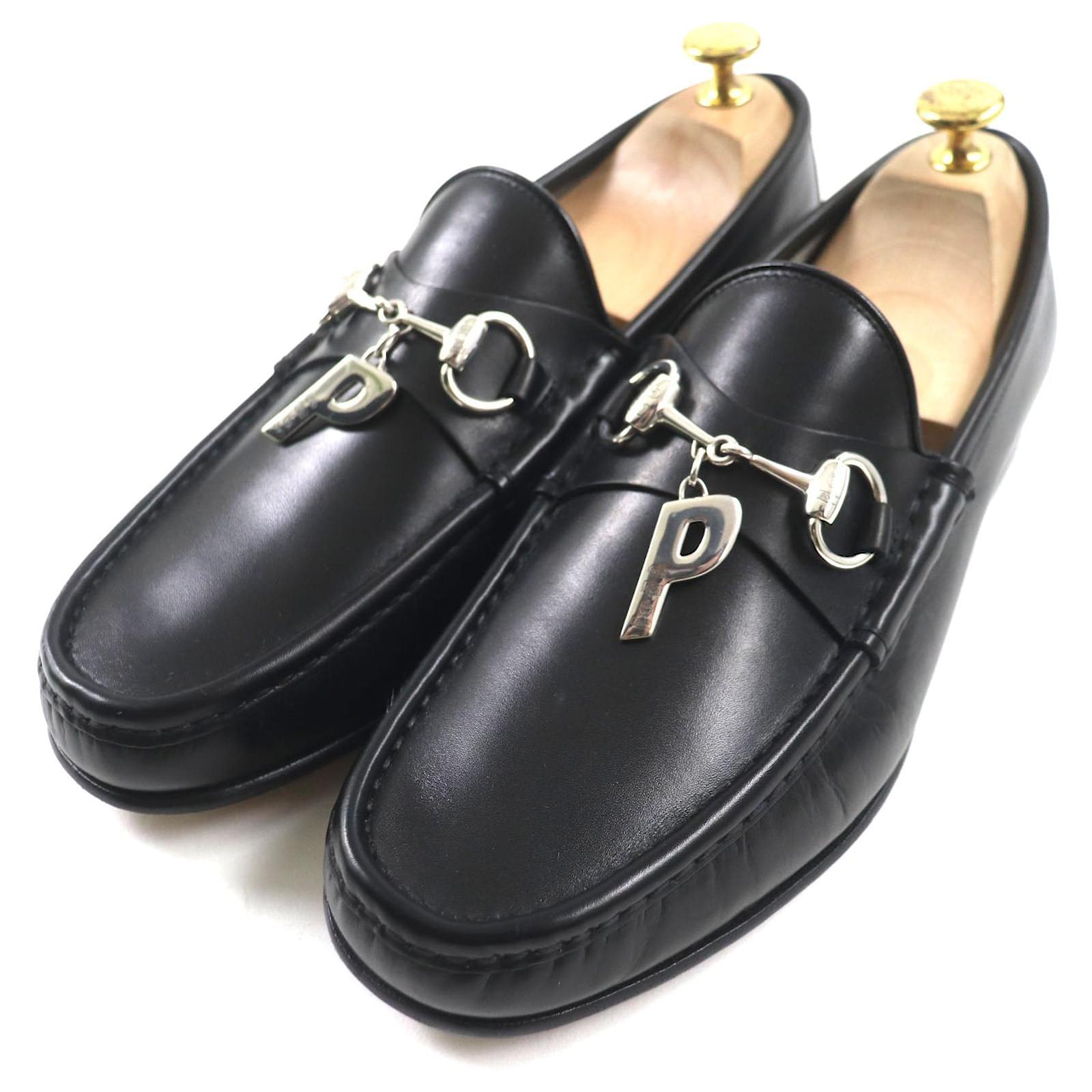 Gucci x Palace Leather Loafers with Horsebit Charm Black ref Gucci x Palace Leather Loafers with Horsebit Charm Black ref
