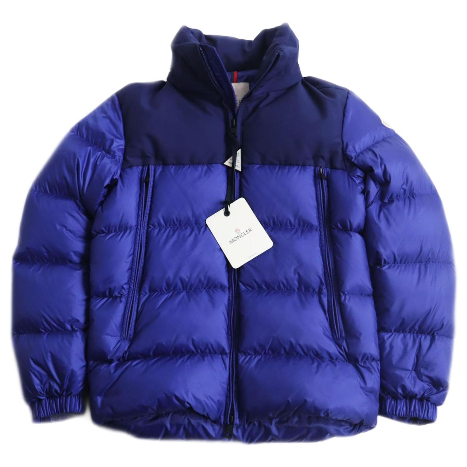 Moncler FAIVELEY Hooded Down Jacket Blue Cloth ref.JC1688324 (Sold 