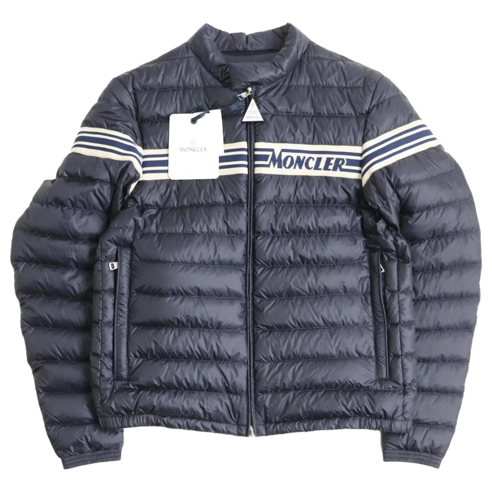 Autre Marque Moncler RENALD GIUBBOTTO Down Jacket Navy ref.1690607 Joli Closet