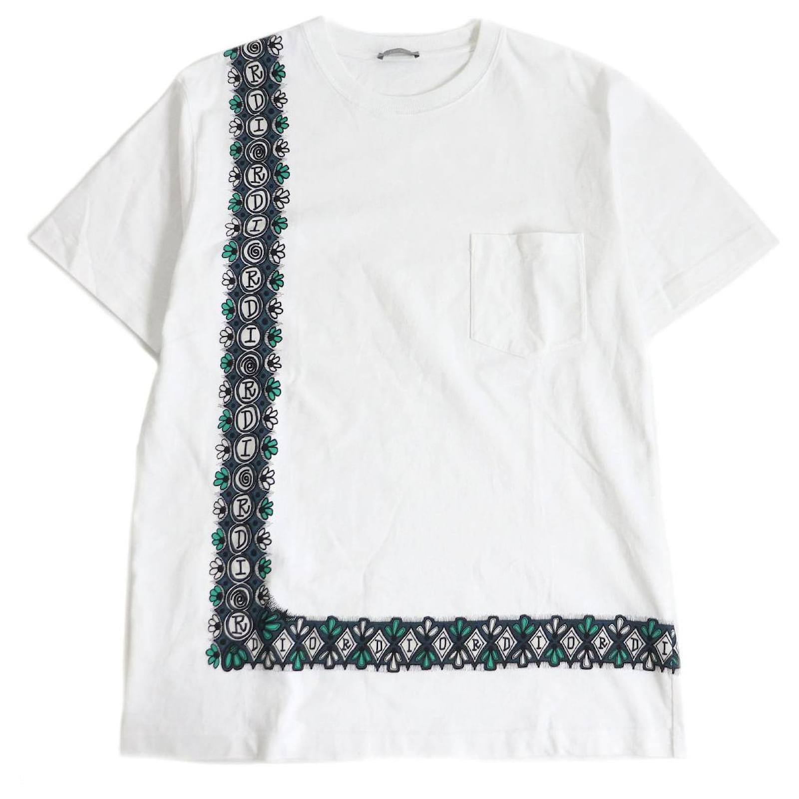 Autre Marque Dior Homme x Shawn Stussy Pocket T-shirt White L