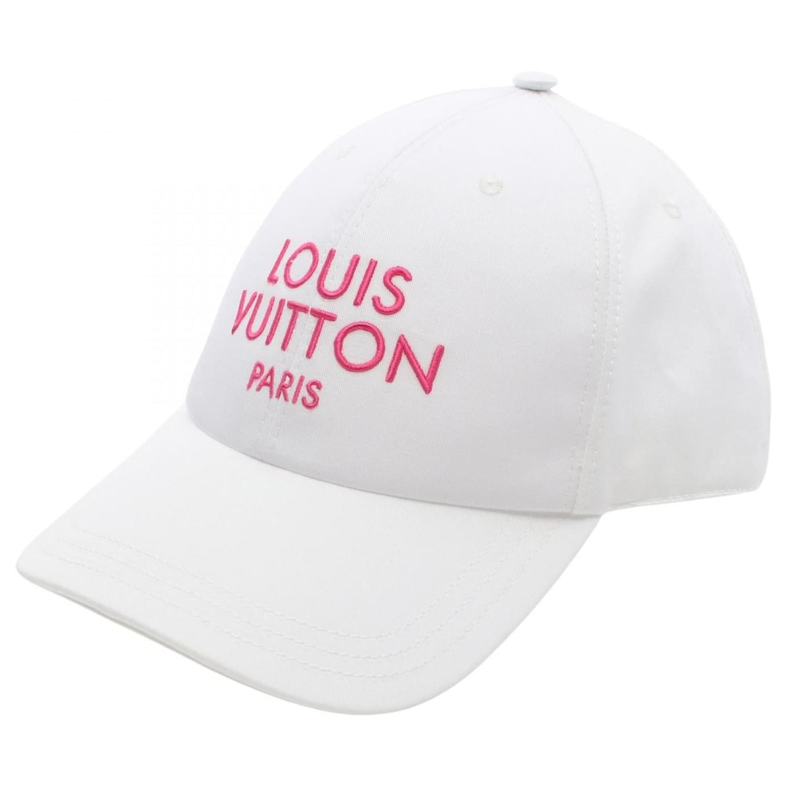 Louis Vuitton Cotton Cap My LV Paris M7592M White ref.1691255