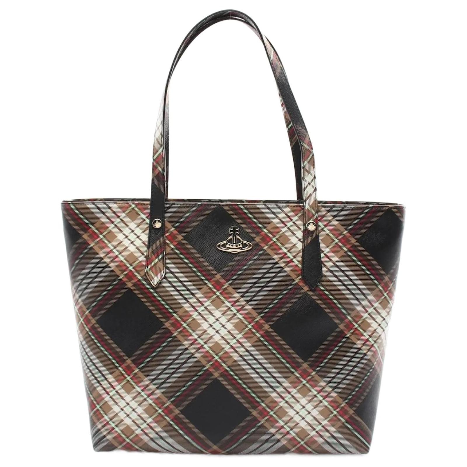 Borsa Tote Orb di Vivienne Westwood Red Label Nero Multicolore
