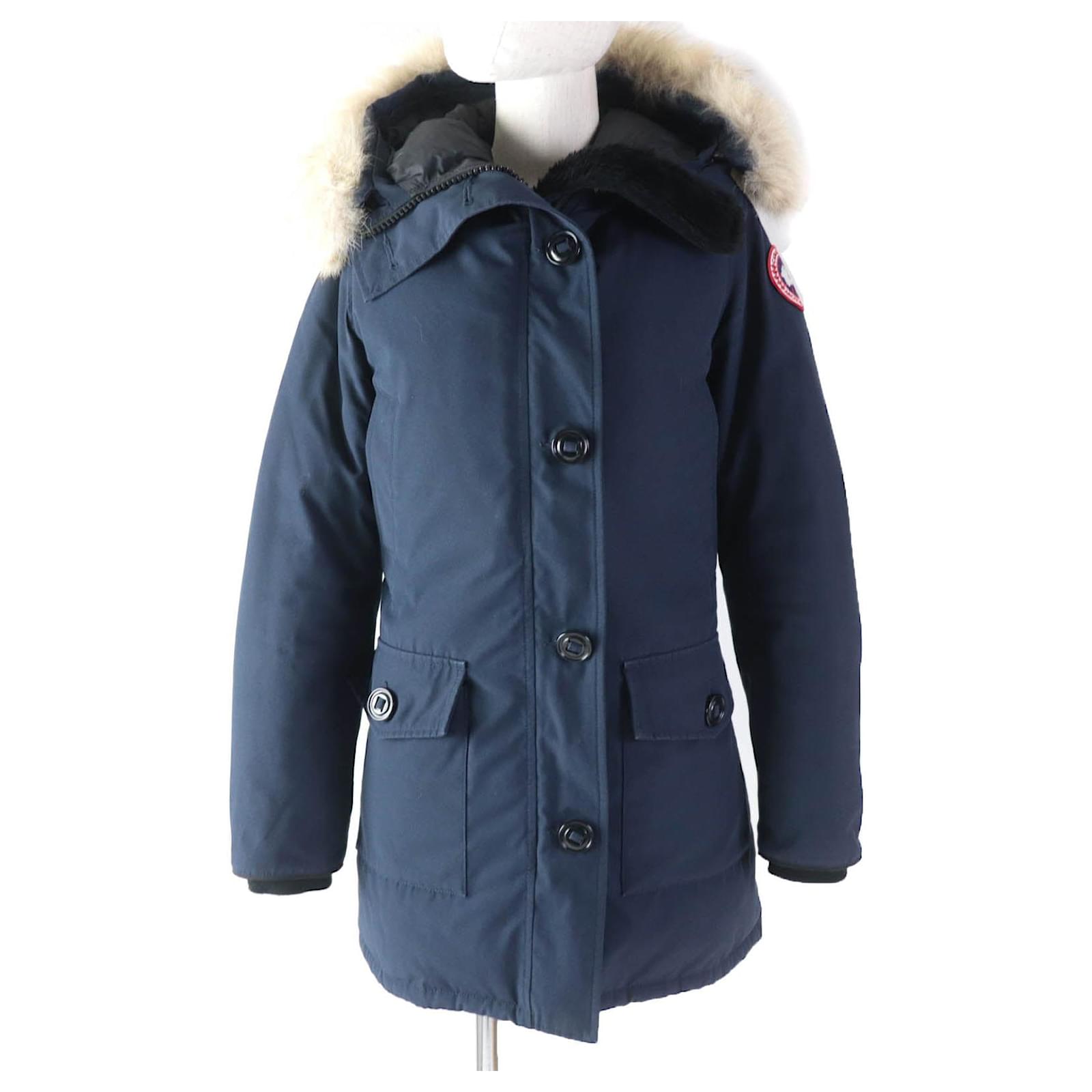 カナダグース　ブロンテ　ネイビー　S 美品✨カナダグース ブロンテ 2603JL ネイビー XSサイズ PARKA