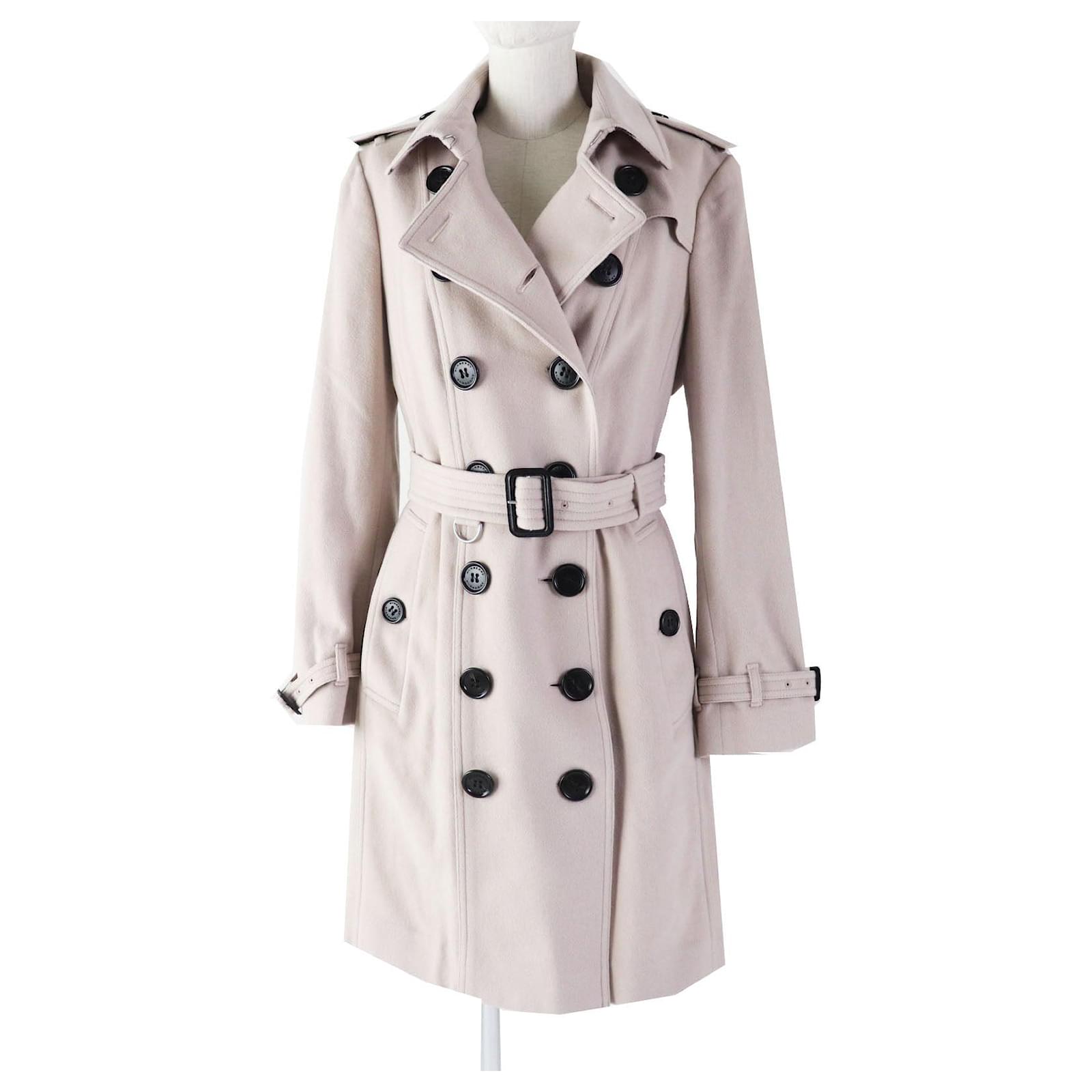 Autre Marque Burberry Sandringham Cashmere Trench Coat Women ref.1696783 Joli Closet