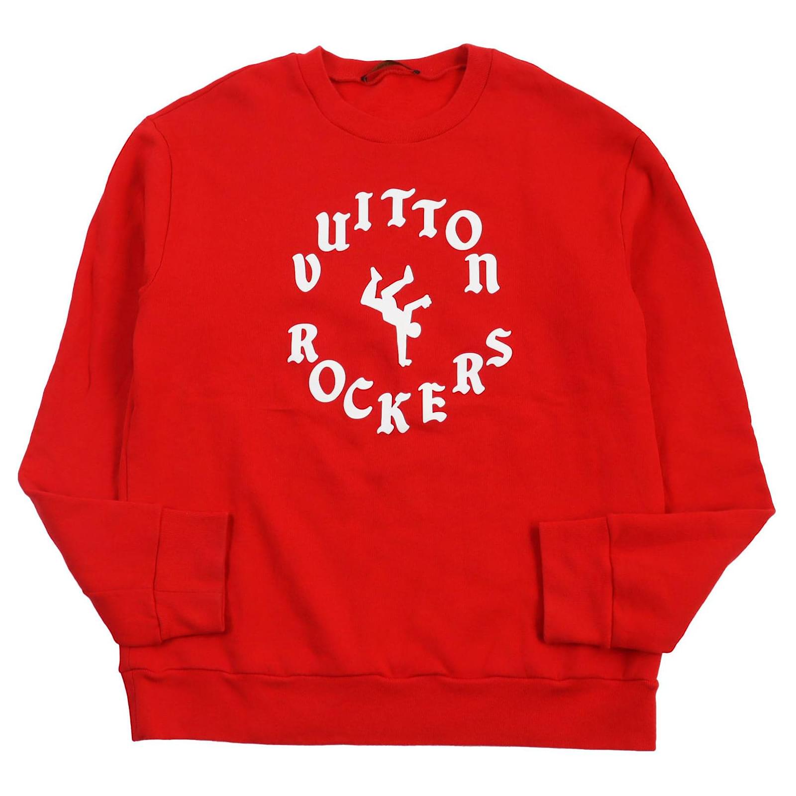 【本日0時迄お値下げ】LOUIS VUITTON ROCKERS スウェット Louis Vuitton Vuitton Rockers Crewneck | REVERSIBLE