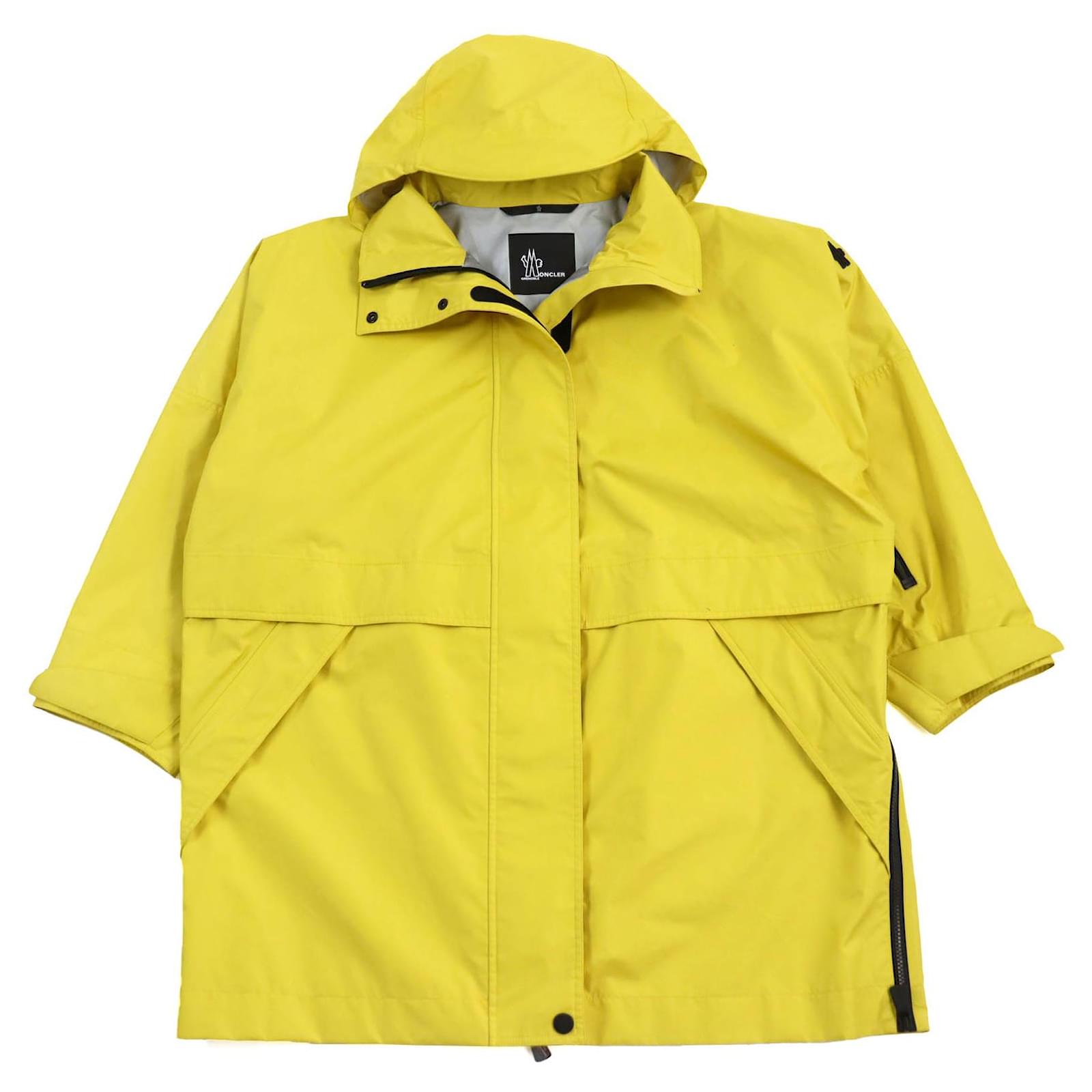 MONCLERイエローレインコート Moncler PALLENC GIUBBOTTO Nylon Jacket Yellow ref.1697603