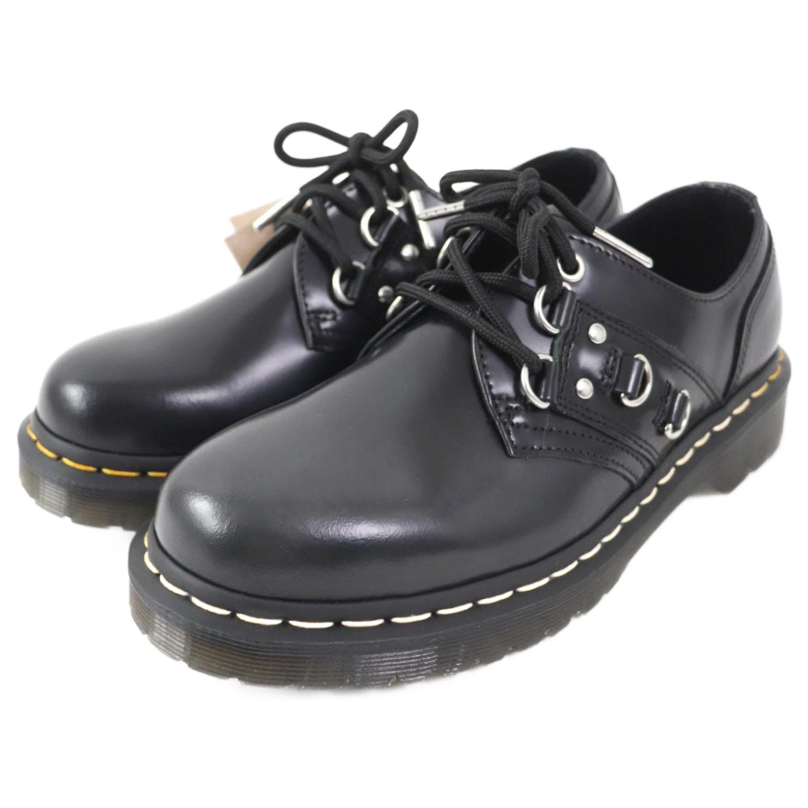 Autre Marque Dr. Martens 1461 HDW Leather Shoes Black UK4 ref 