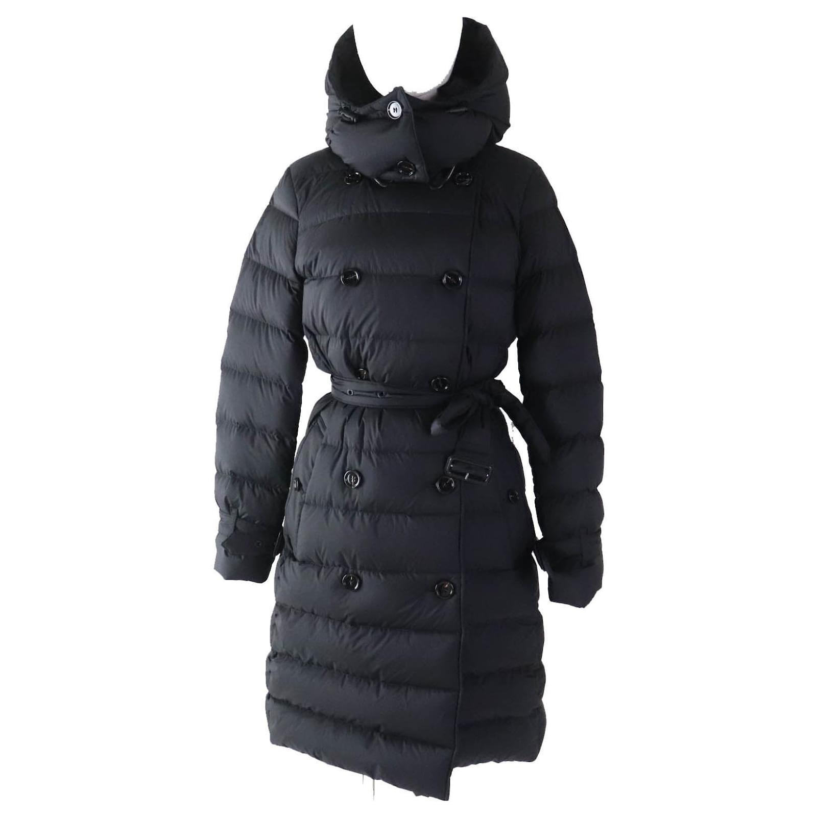 Daunenmantel Burberry Mantel Mit Kapuze Original Burberry Brit